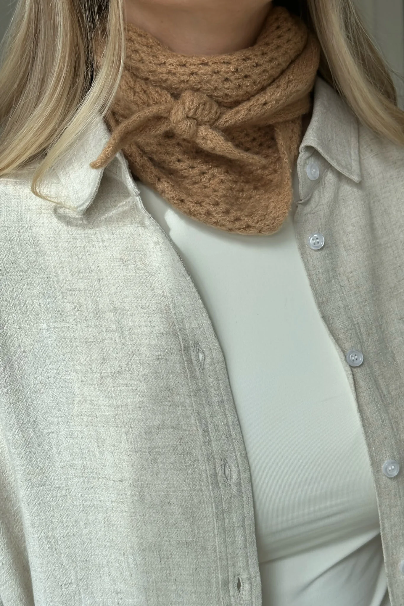 NellieIC Scarf - Camel - Image 2