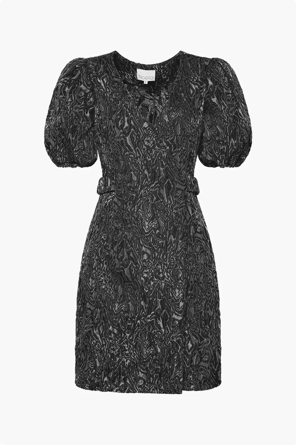 Noella Neva Belt Dress - Black - Image 4