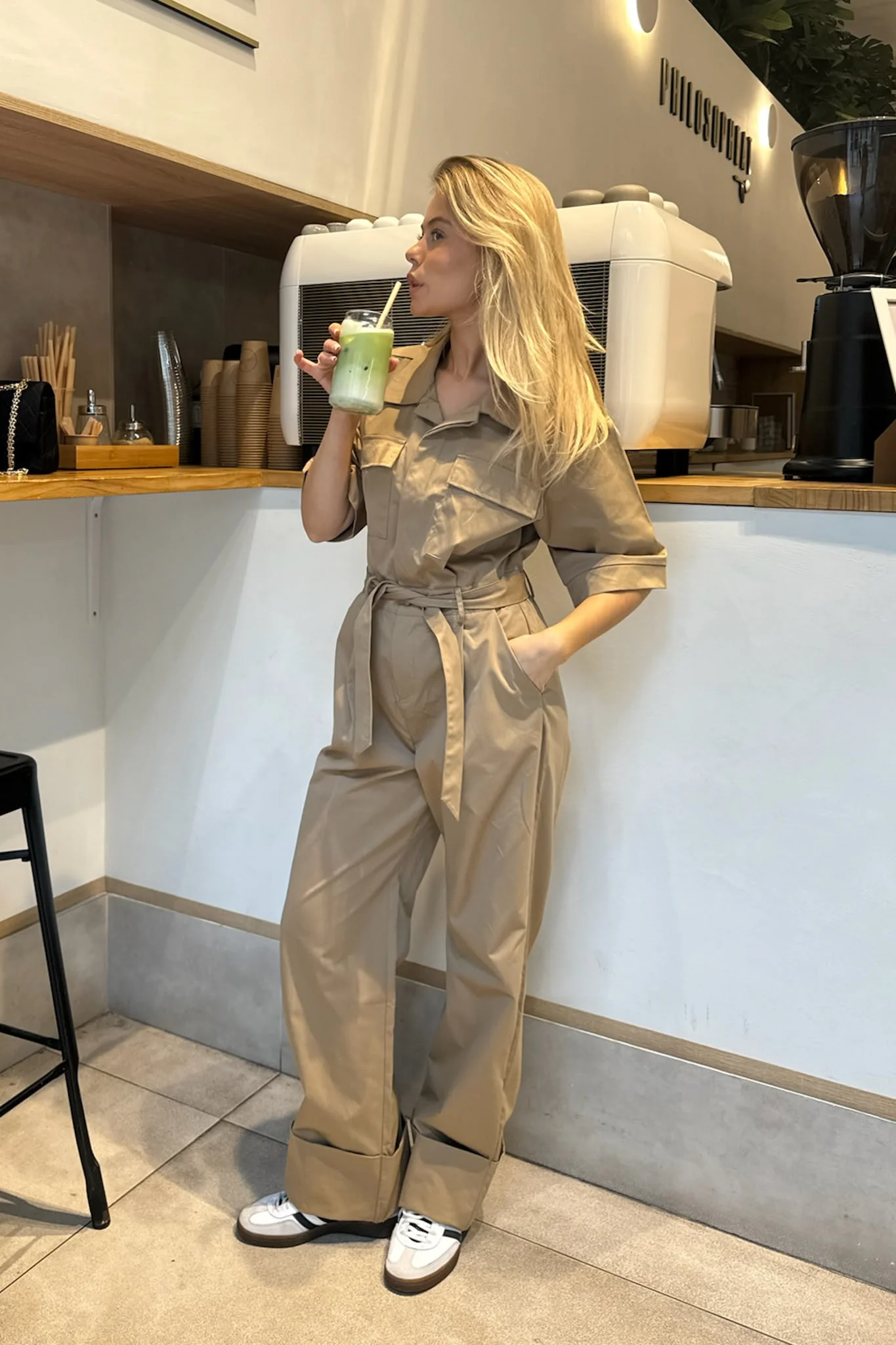 NoraIC Jumpsuit - Brown - Image 9