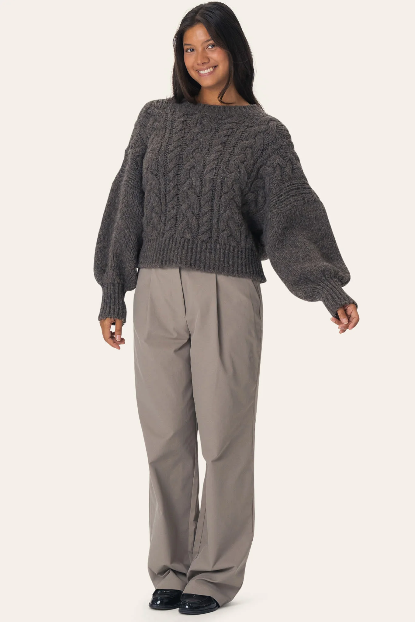 NoraIC Sweater - Brown - Image 4