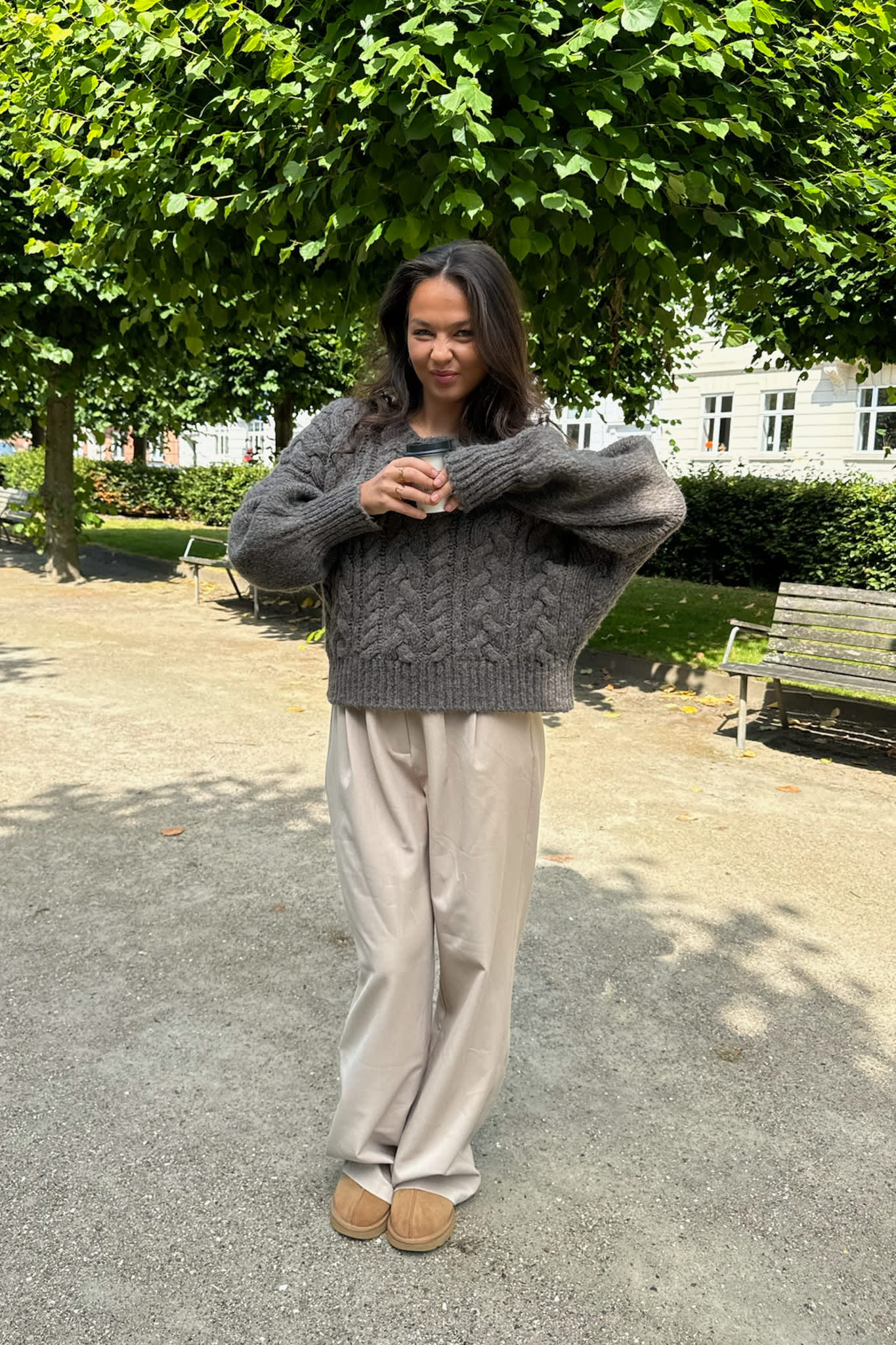 NoraIC Sweater - Brown - Image 9
