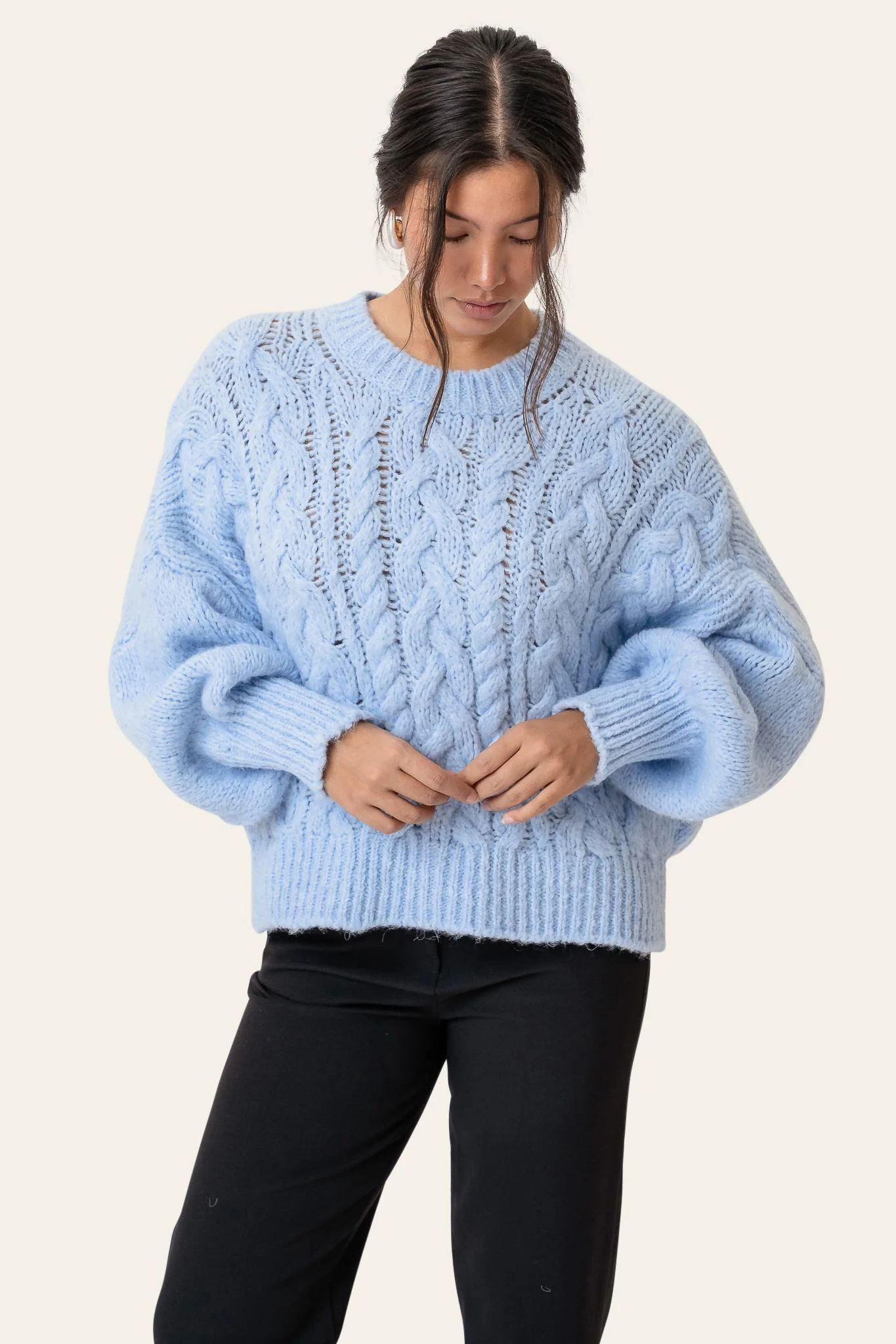 NoraIC Sweater - Light Blue - Image 2