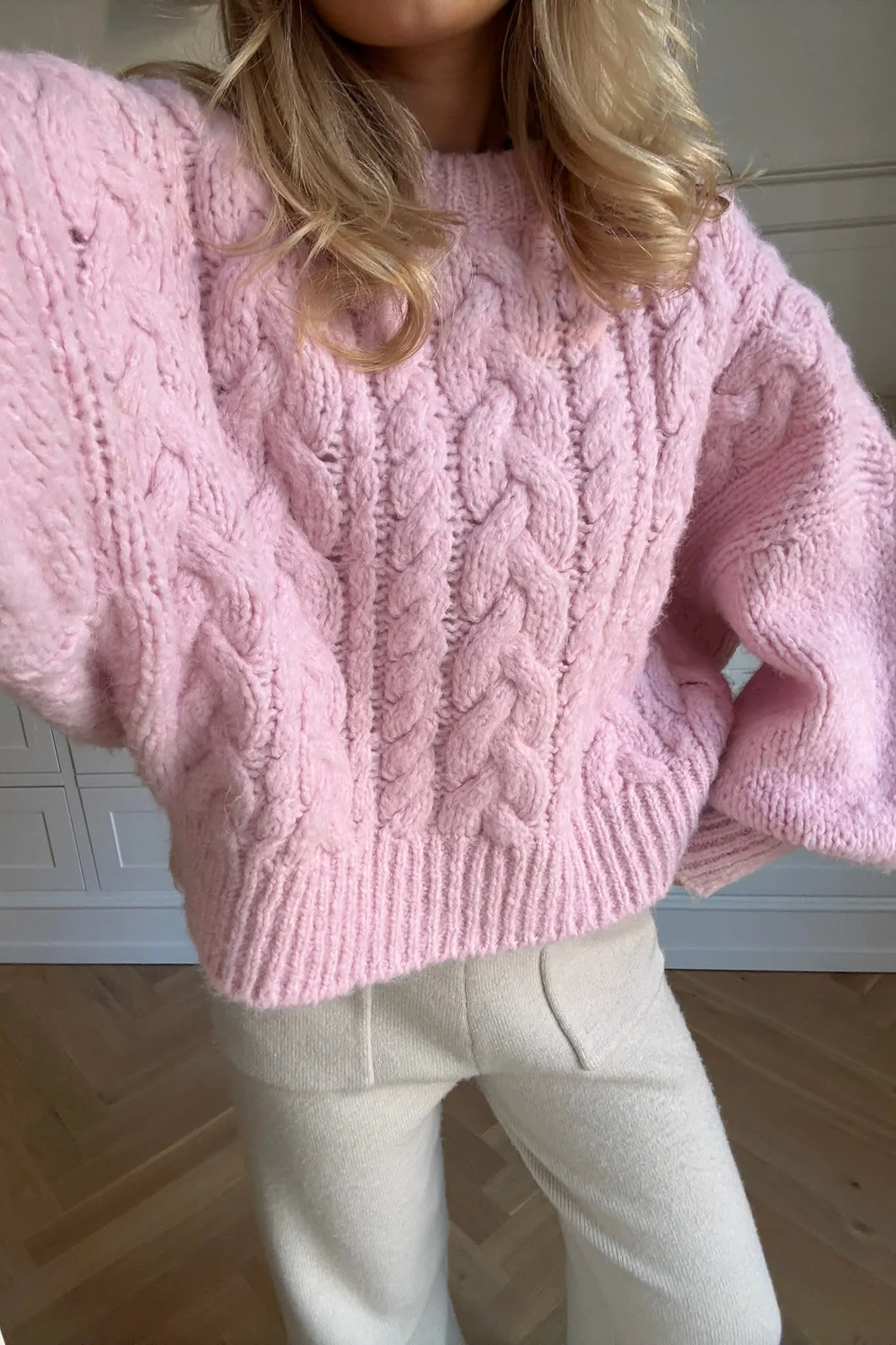 NoraIC Sweater - Light Pink - Image 6