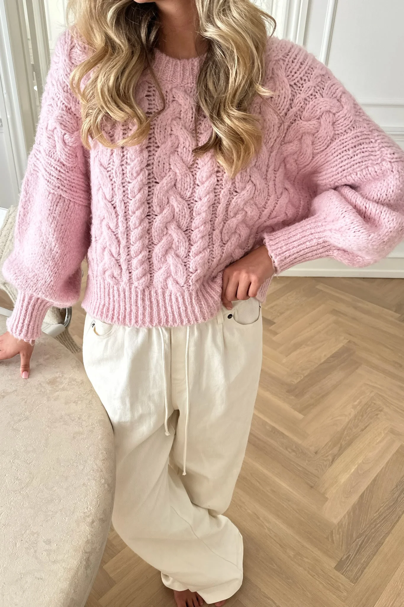 NoraIC Sweater - Light Pink - Image 8