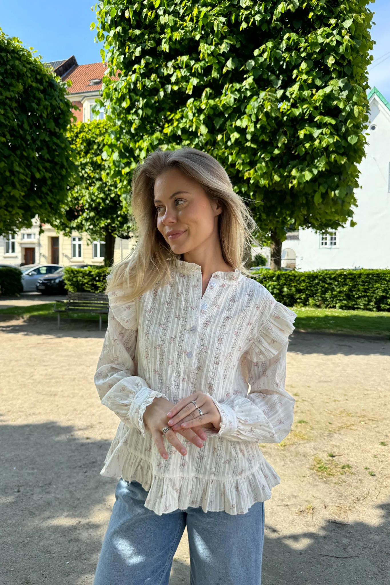 NunaIC Shirt - Romantic Rose Print - Image 10