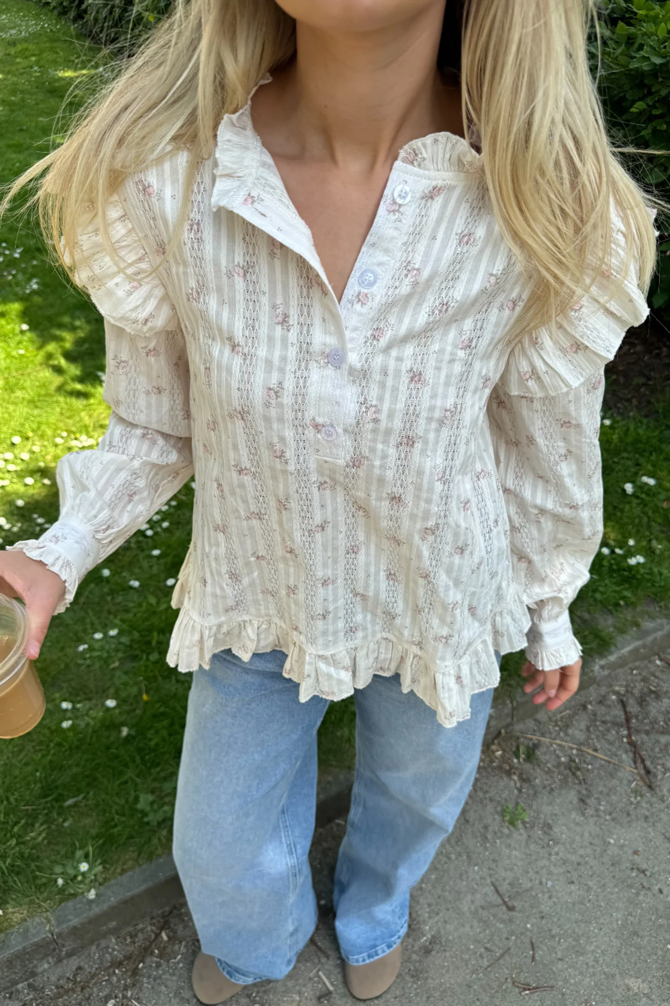 NunaIC Shirt - Romantic Rose Print - Image 11