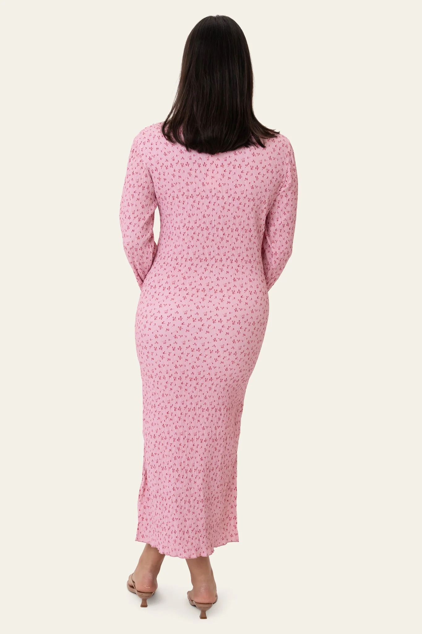 OdaIC Dress - Pink Tiny Blossom - Image 3