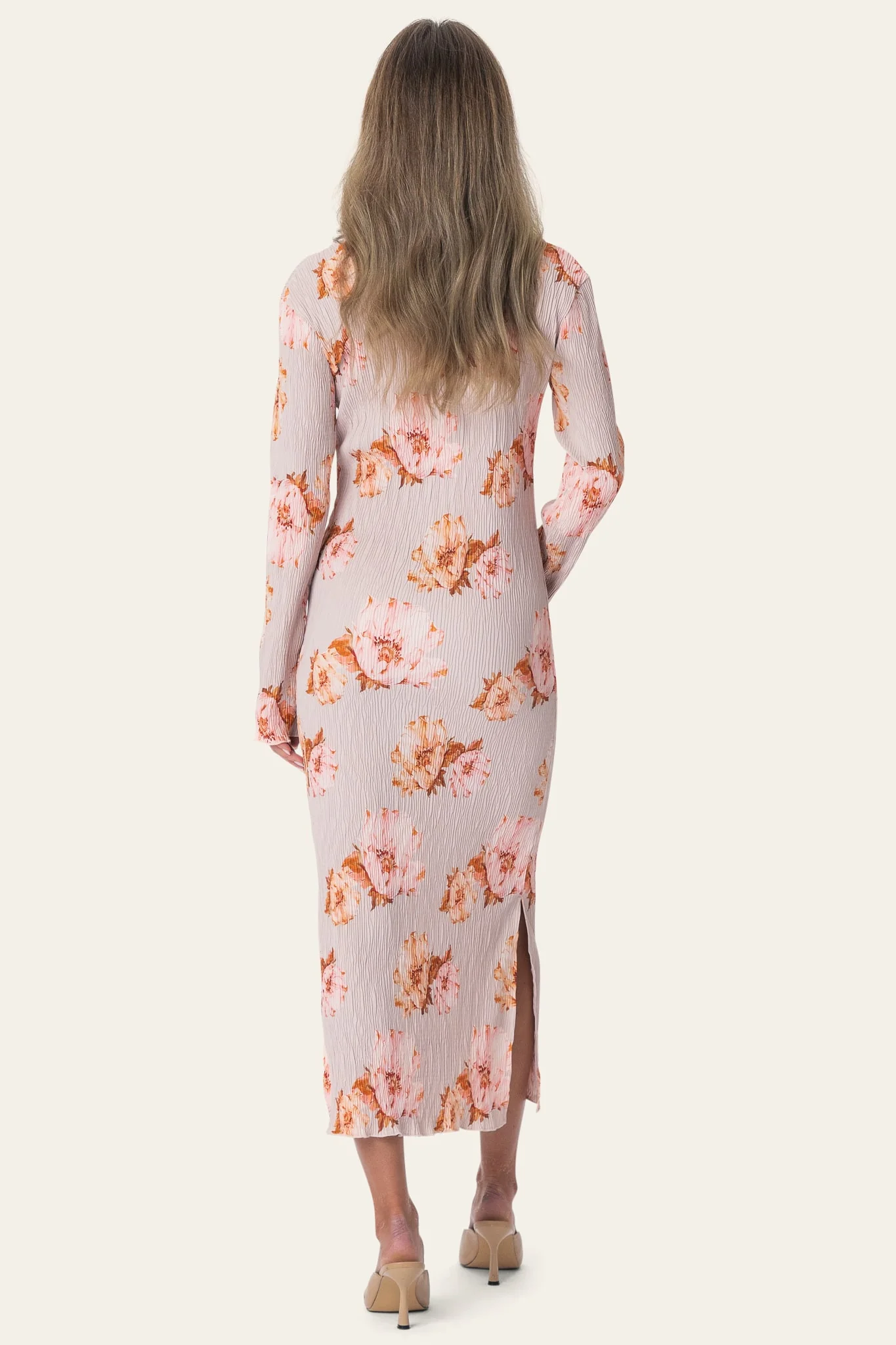 OdaIC Dress - Dusty Rose Print - Image 4