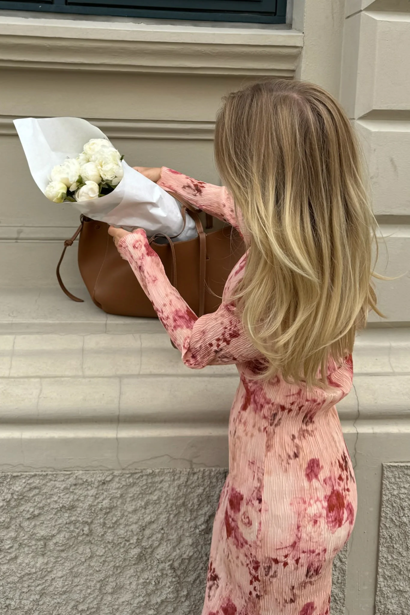 OdaIC Dress - Warm Sunset Rose - Image 6
