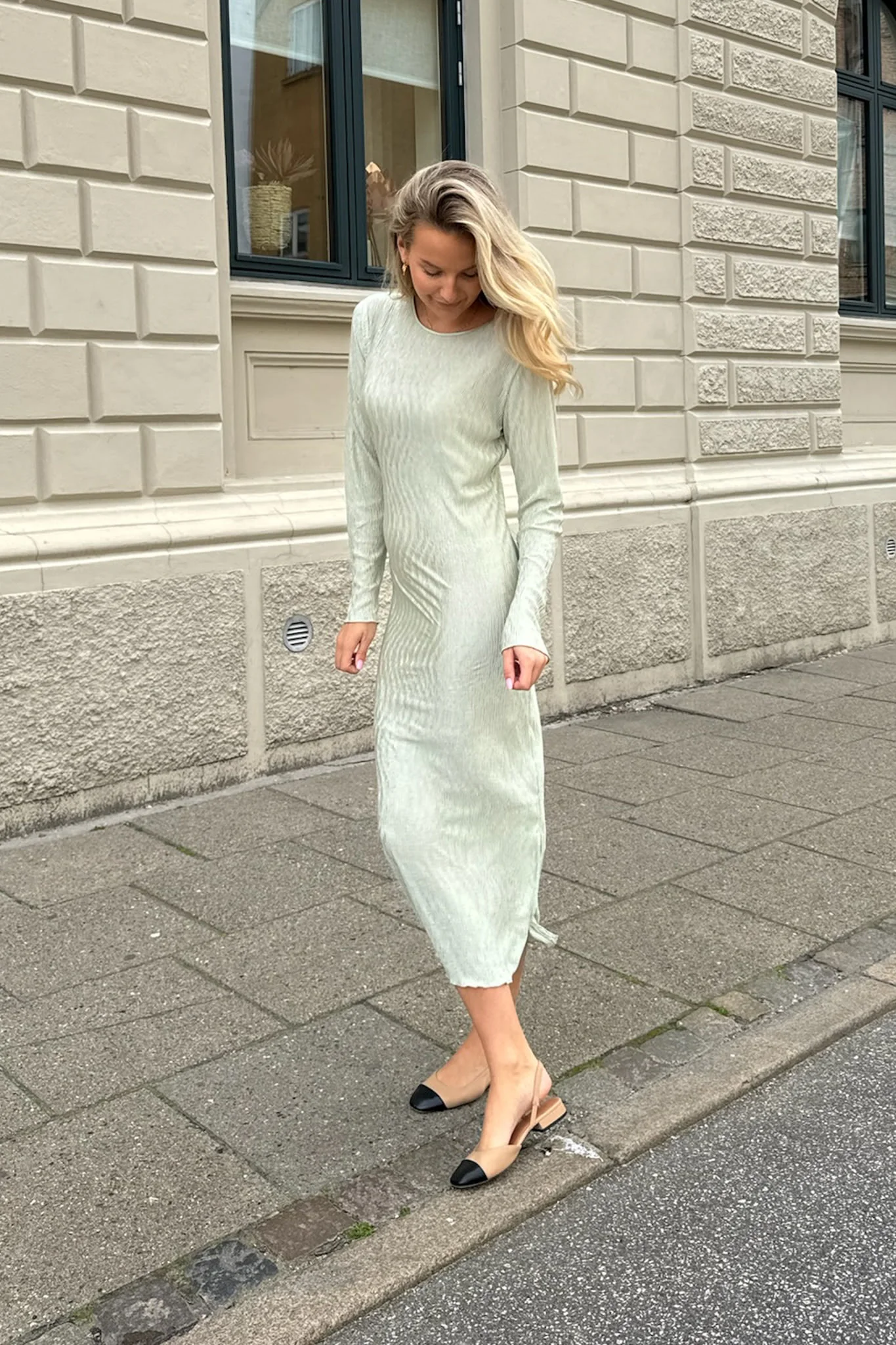 OdaIC Dress - Light Green - Image 3