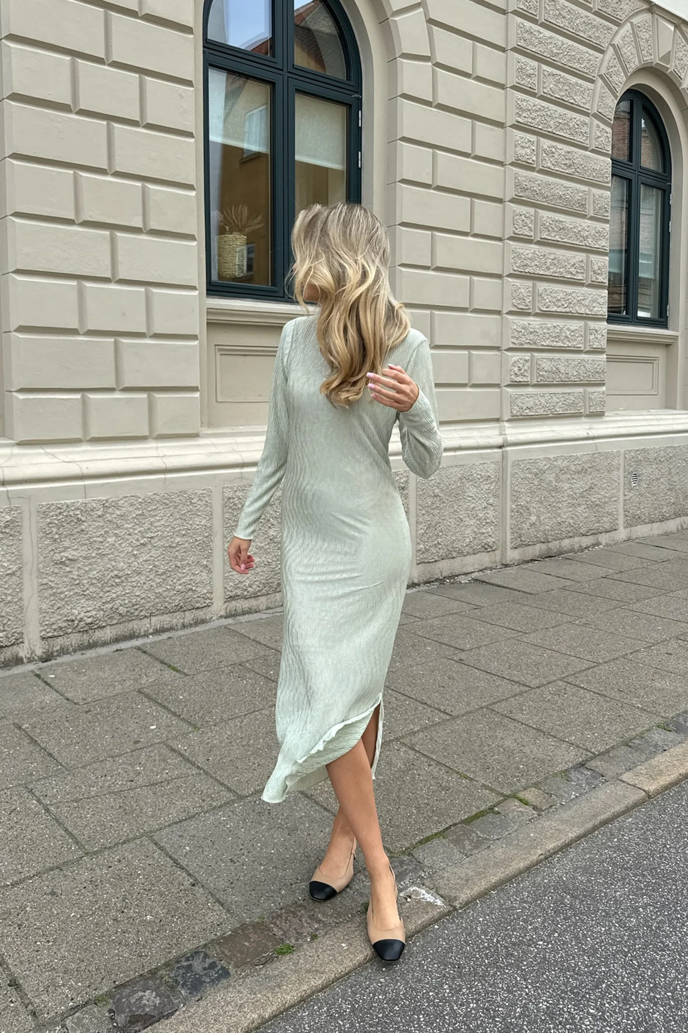 OdaIC Dress - Light Green - Image 4