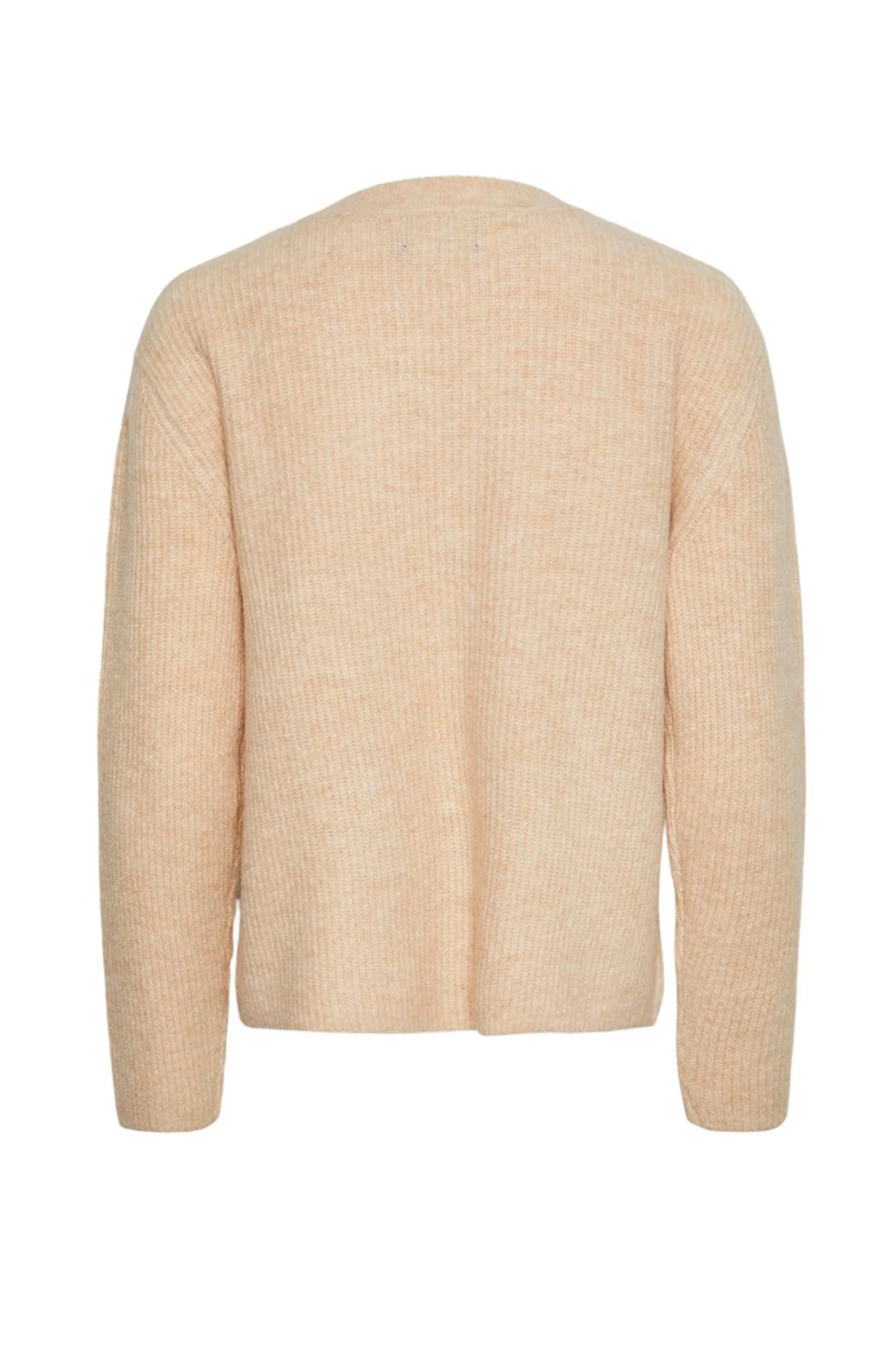 PCSilly LS Tie Knit - White Pepper Melange - Image 7
