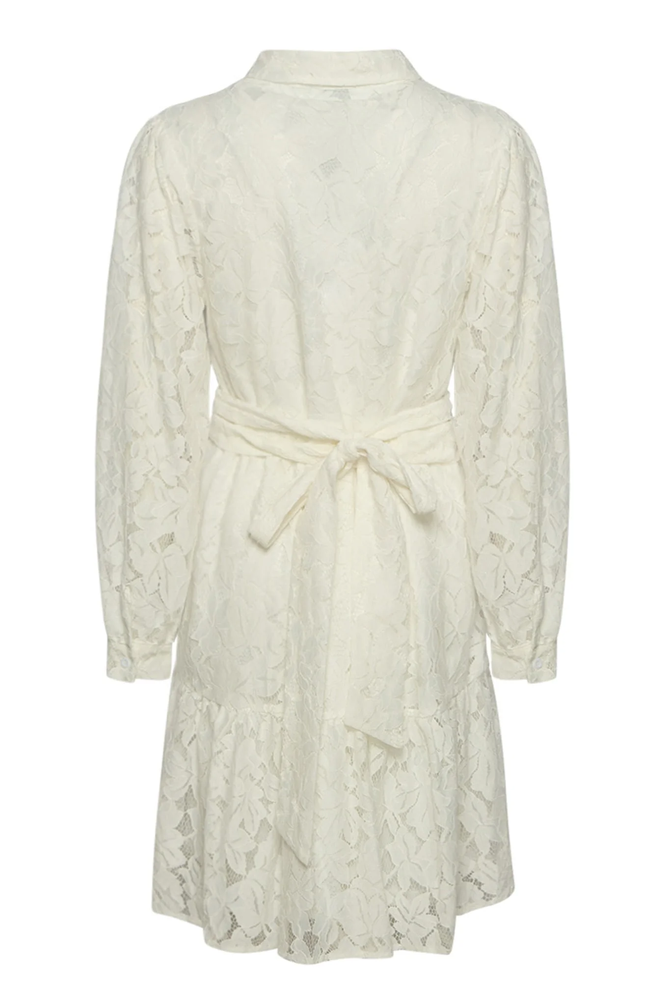 Noella Pixi Shirt Dress Lace - White - Image 6