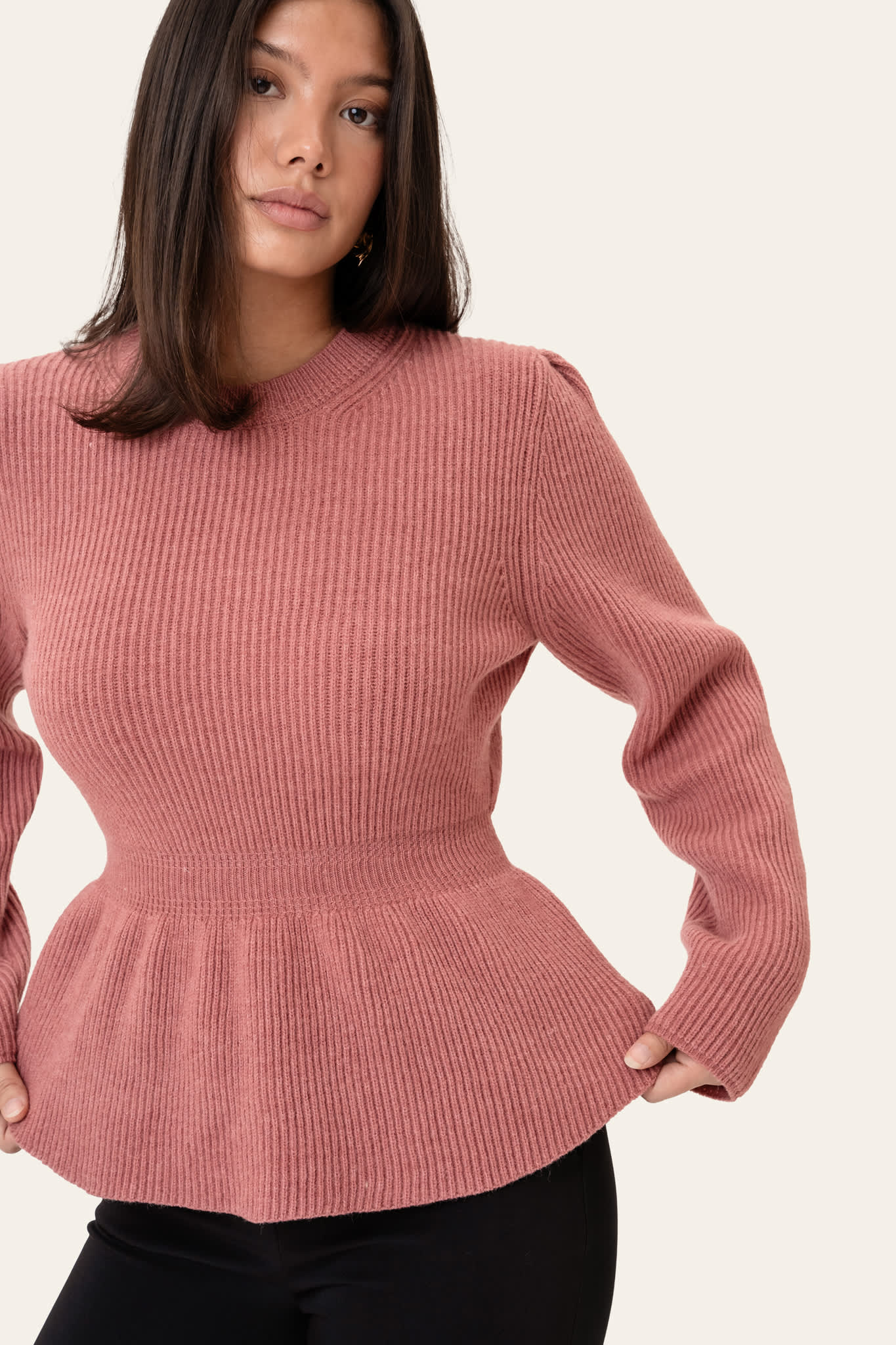 SaraIC Sweater - Dusty Rose