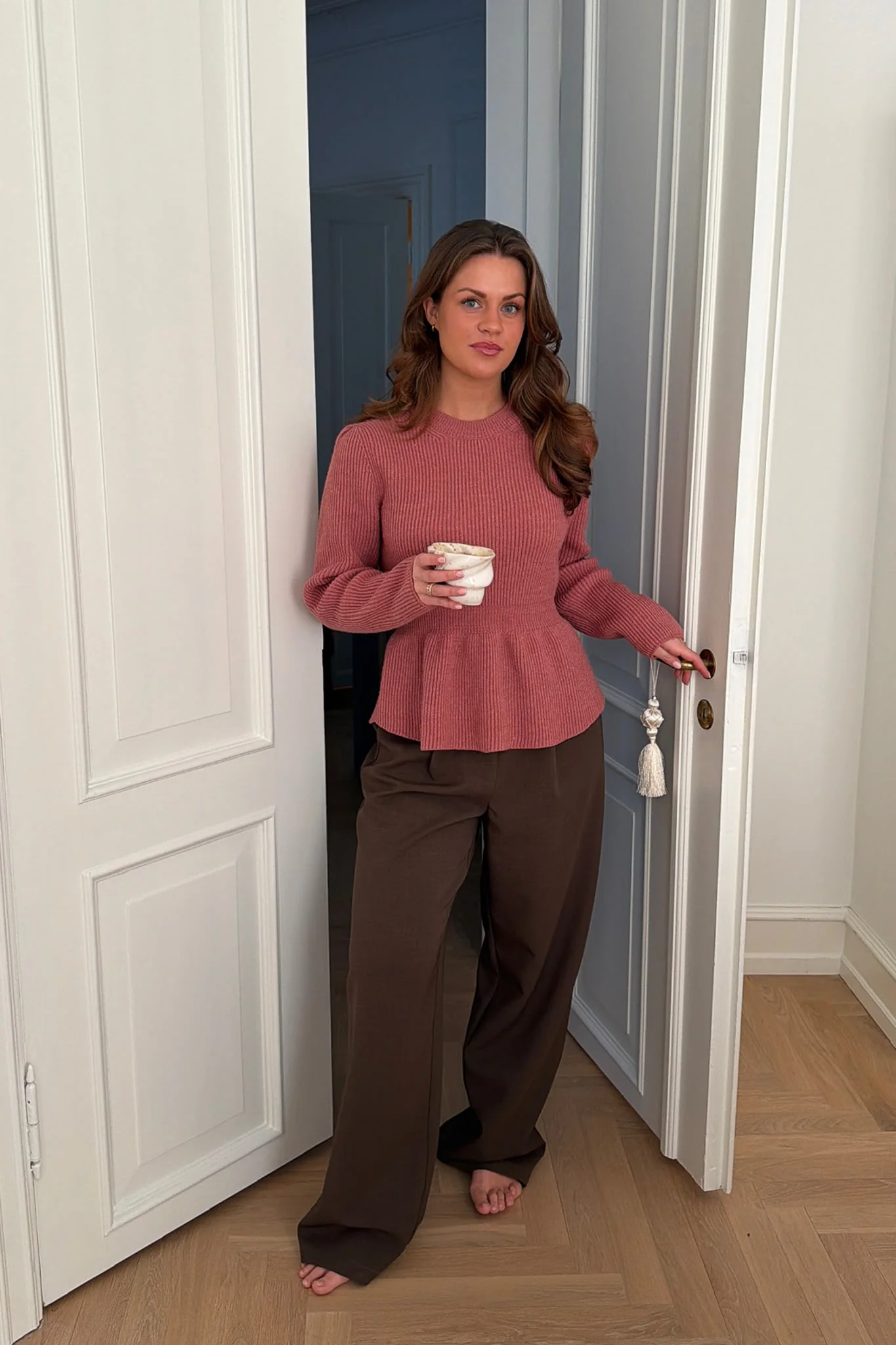 SaraIC Sweater - Dusty Rose - Image 7
