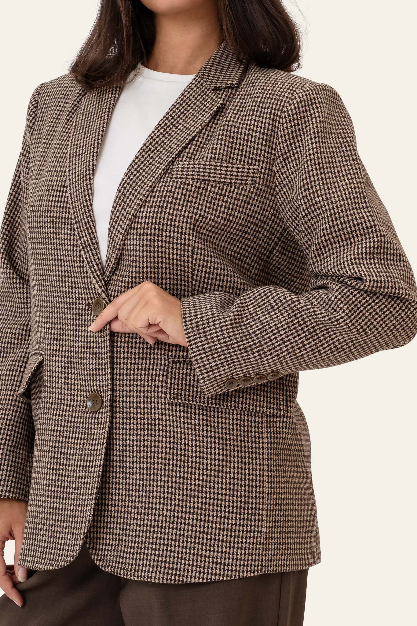 SignatureIC Blazer - Brown Checks - Image 4