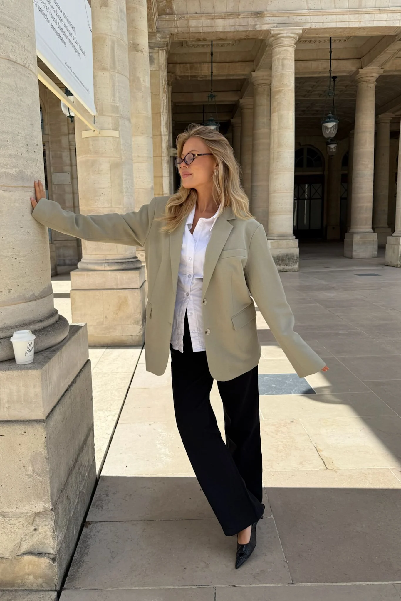 SignatureIC Blazer - Dusty Beige - Image 8