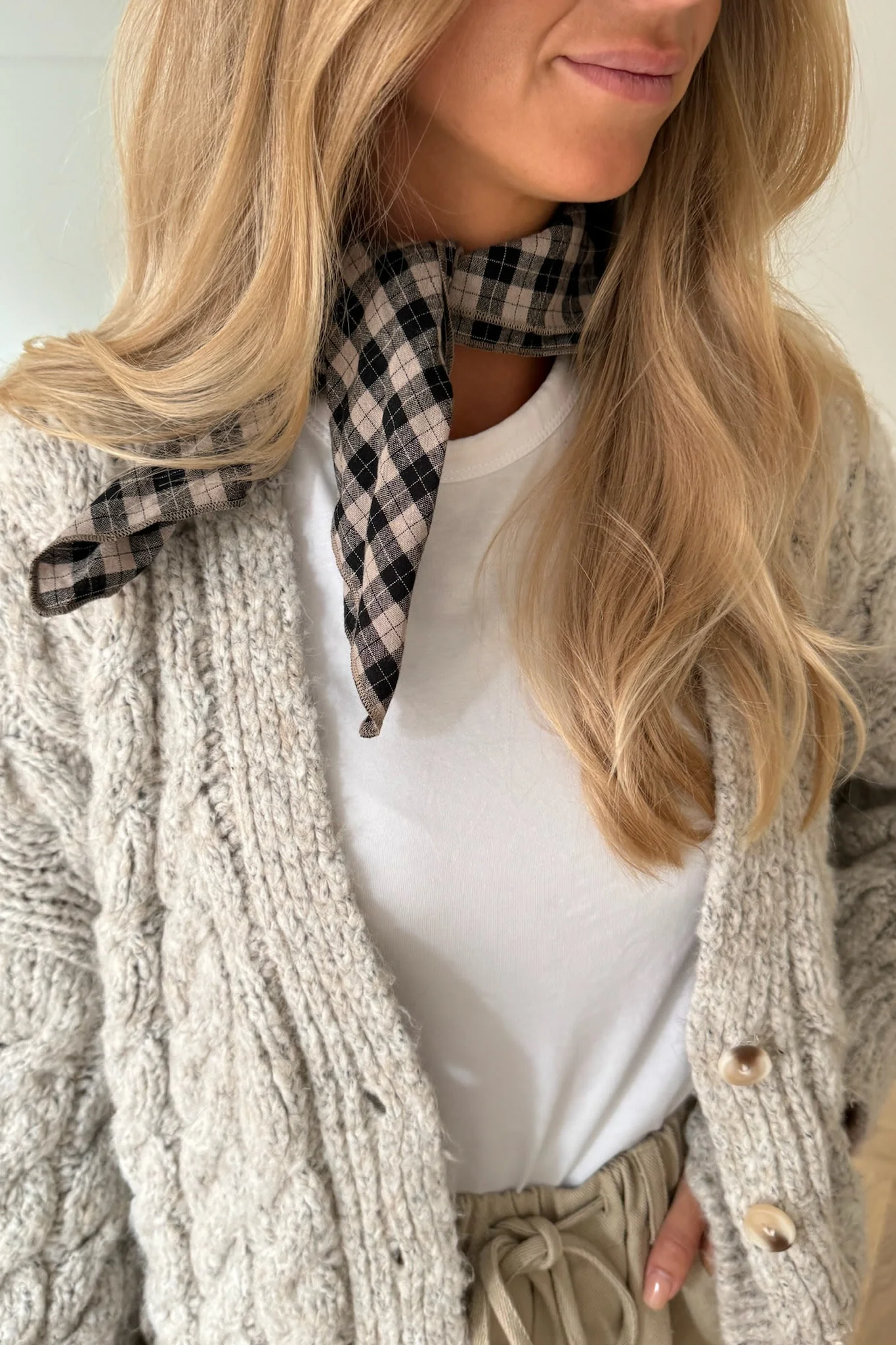 SofIC Scarf - Dark Checks