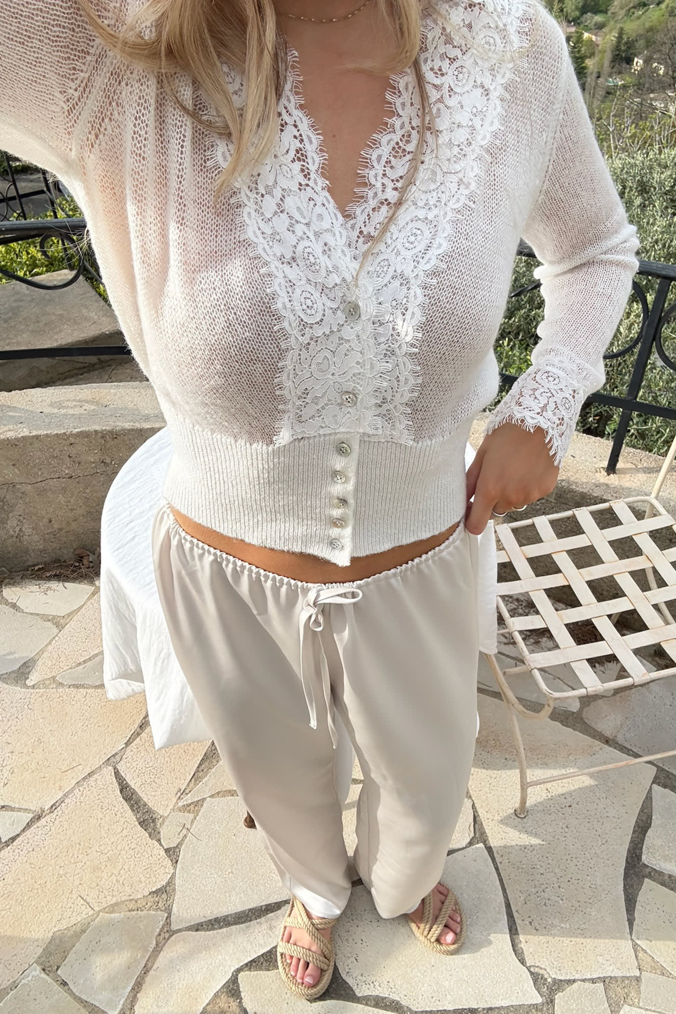 StellaIC Cardigan - White - Image 2