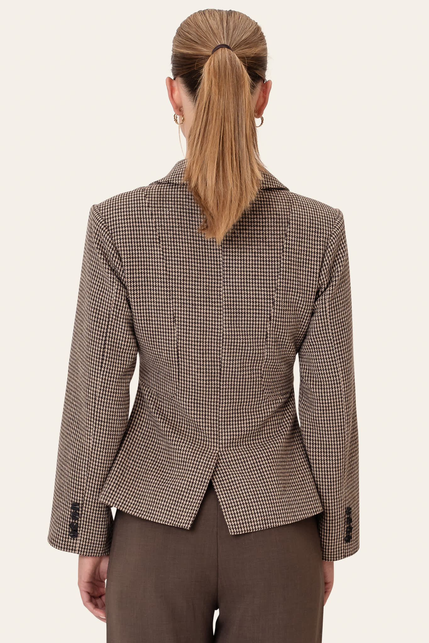 StineIC Blazer - Brown Checks - Image 5