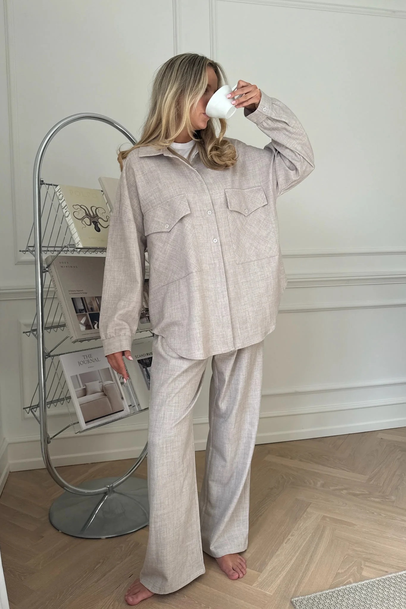 TheldaIC Shirt - Beige - Image 6