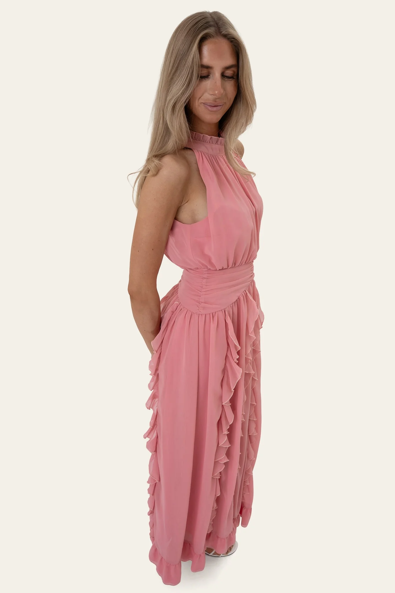TianaIC Maxi Dress - Pink - Image 5
