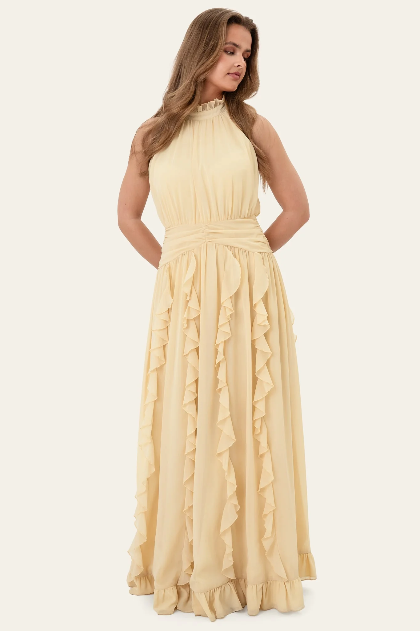 TianaIC Maxi Dress - Yellow