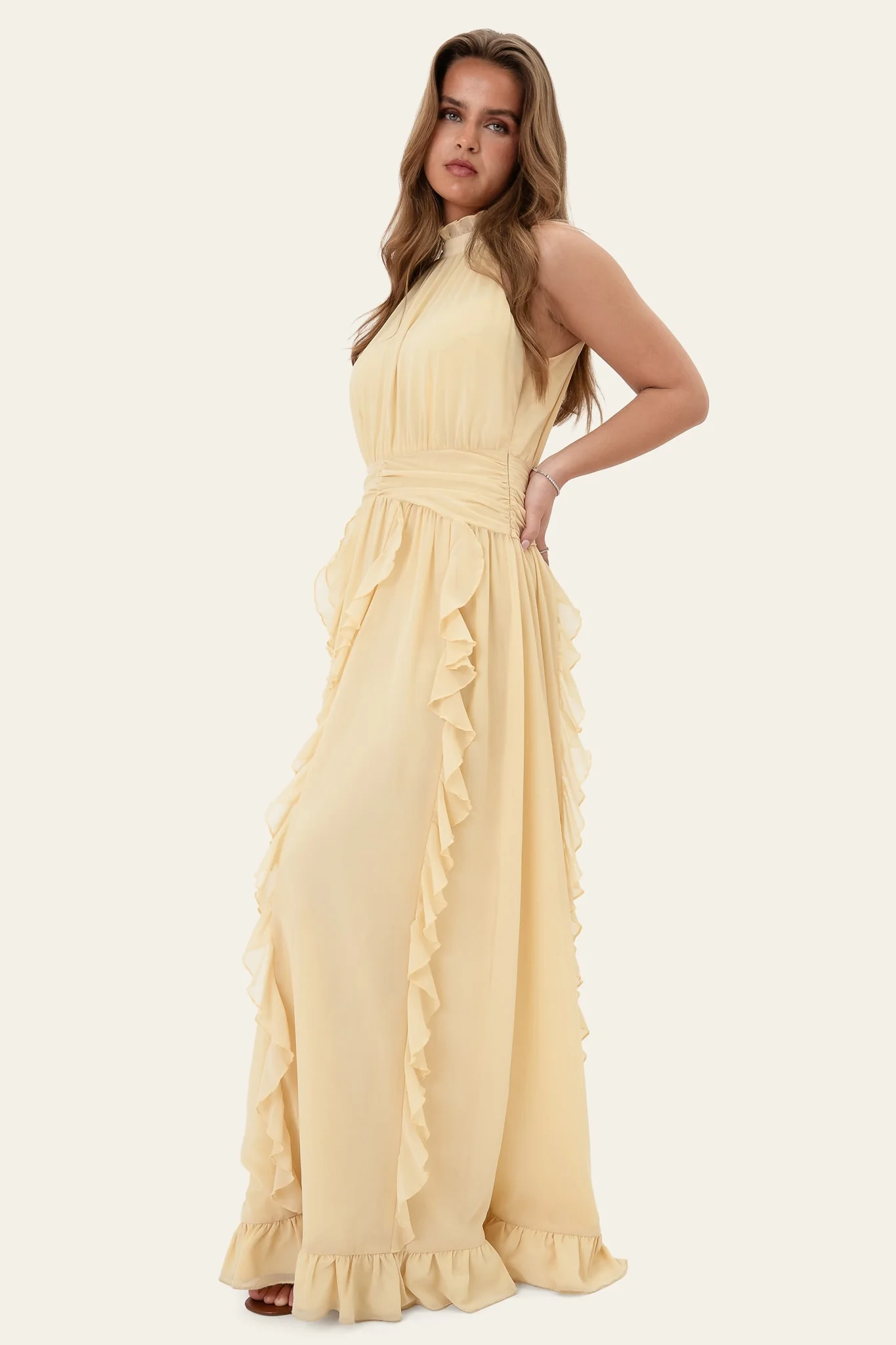TianaIC Maxi Dress - Yellow - Image 5