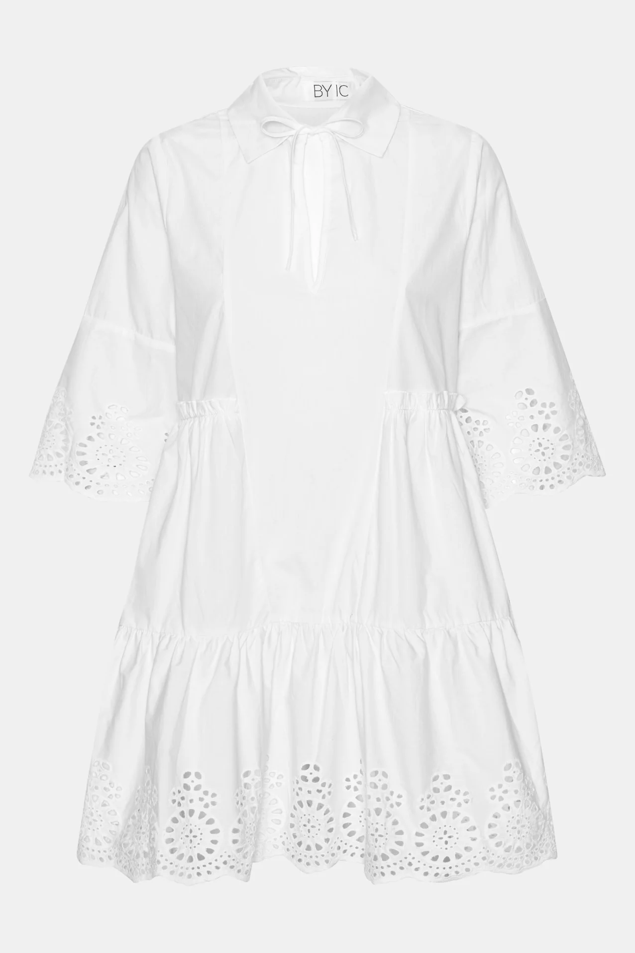 TildaIC Embroidery Dress - White - Image 11