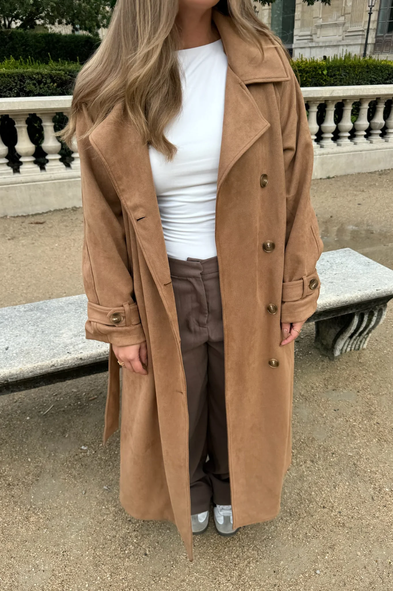 TillieIC Trenchcoat - Tan - Image 7