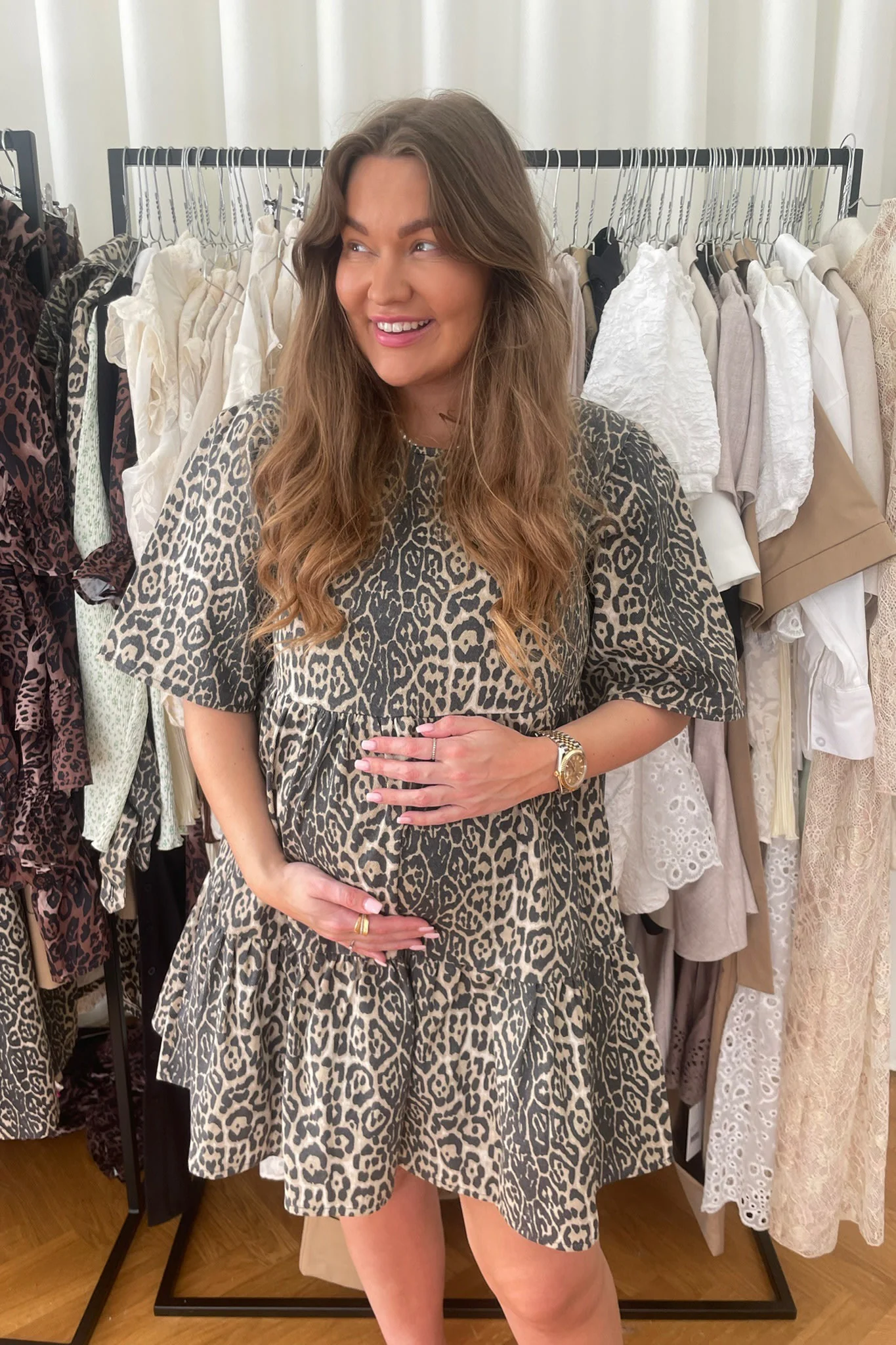 TilmaIC Dress - Leo Print - Image 11