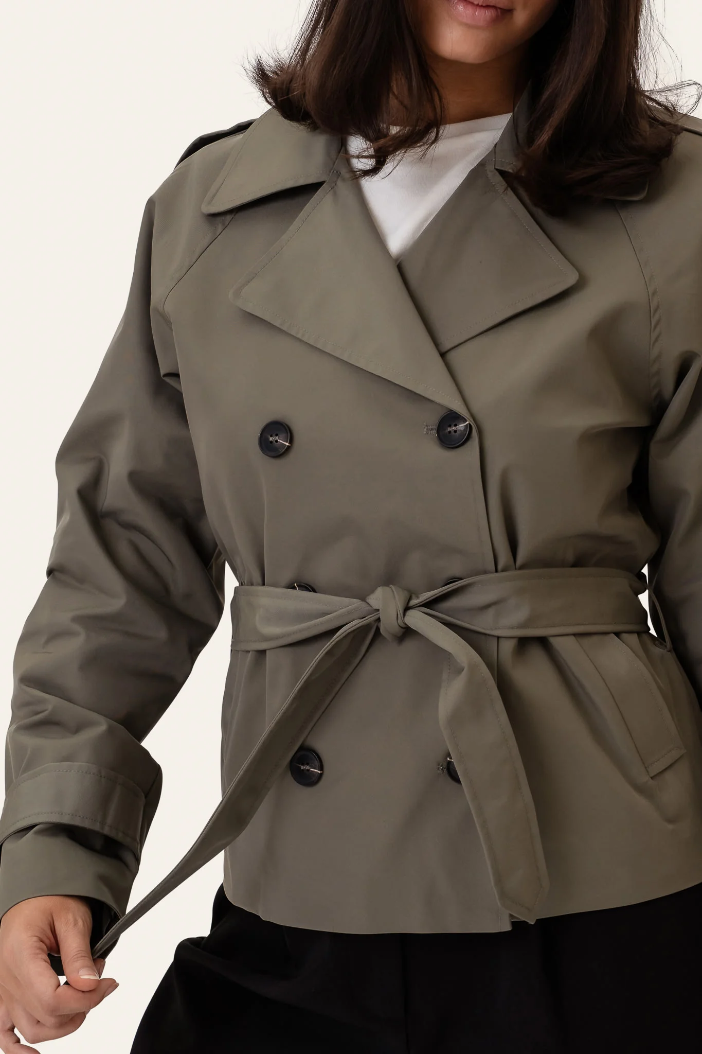 VeraIC Trenchcoat - Green - Image 4
