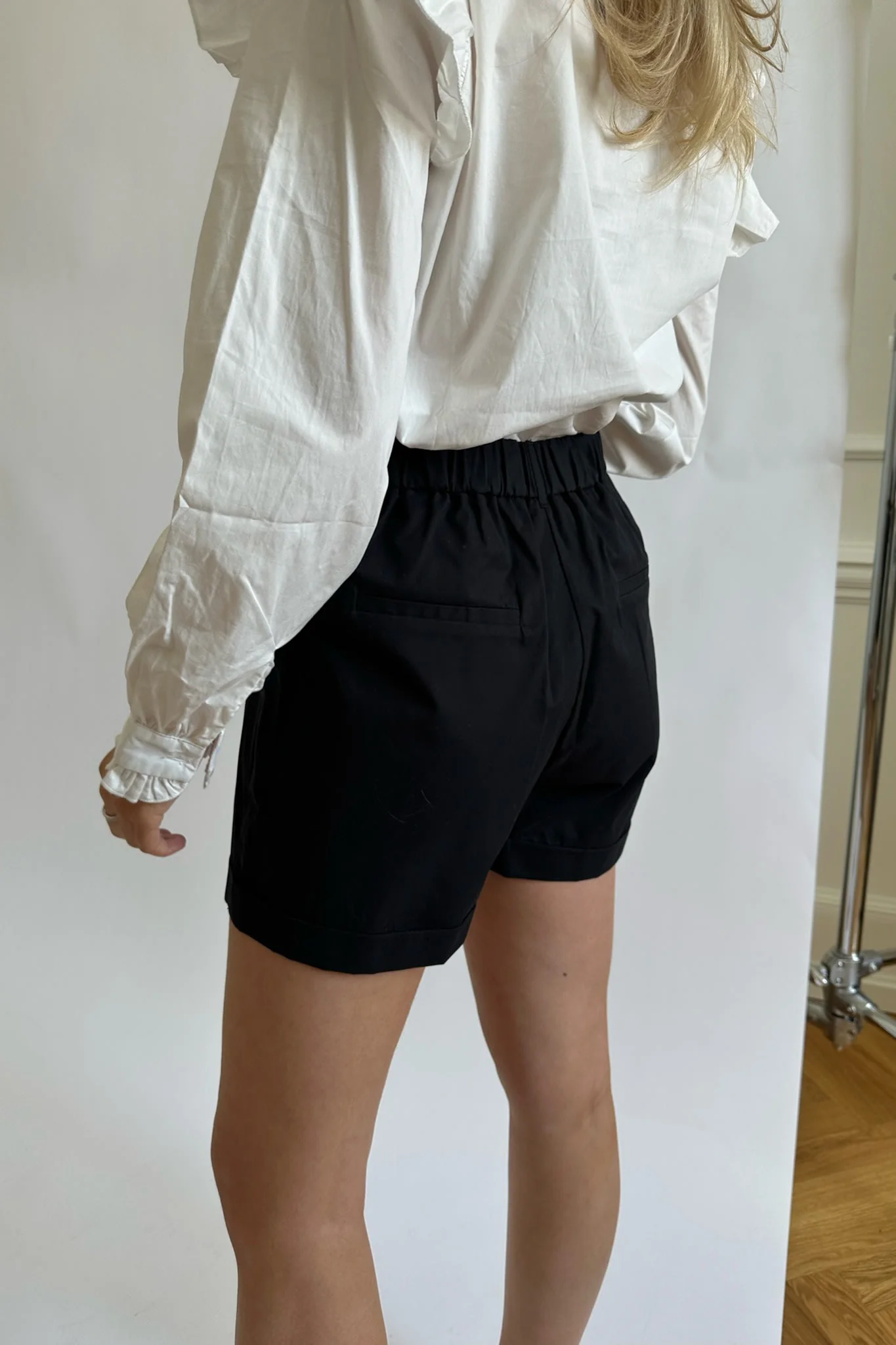 JXVigga Relax HW Shorts - Black - Image 7