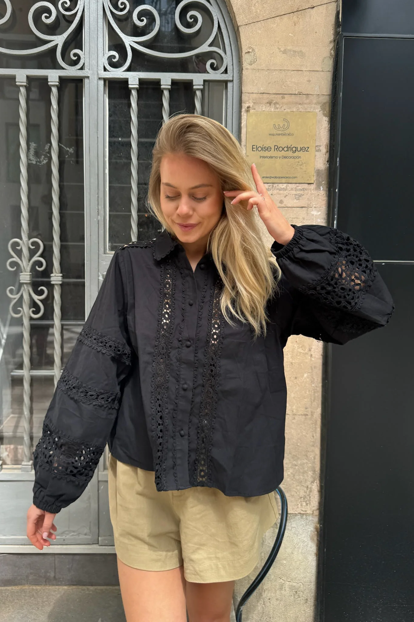VildaIC Shirt - Black - Image 8