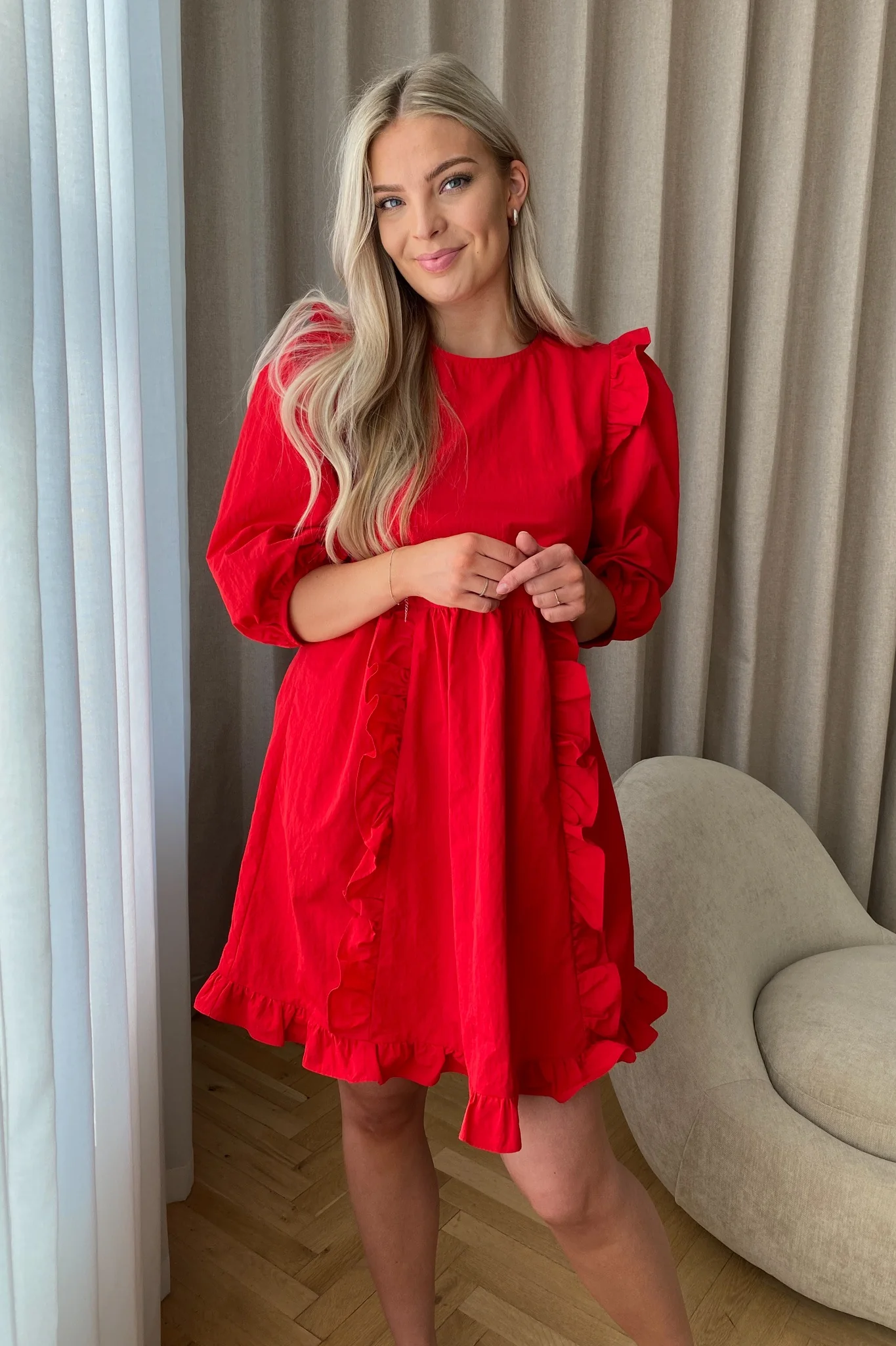 VildeIC Dress - Red - Image 2