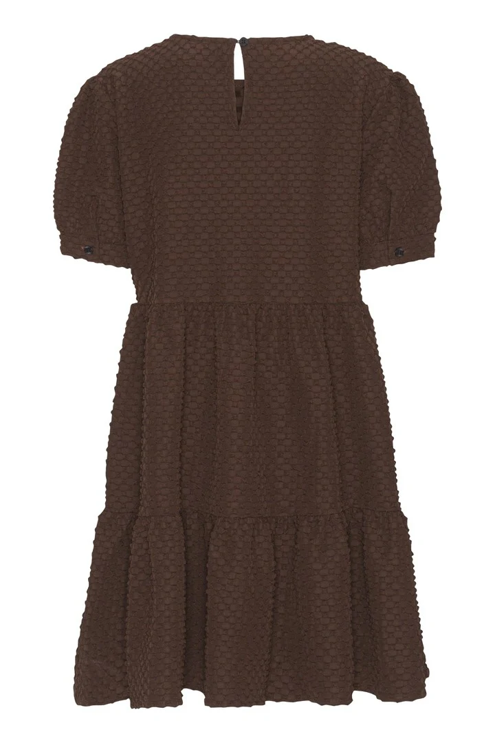 VilmaIC Dress - Bubble Chocolate Brown - Image 8