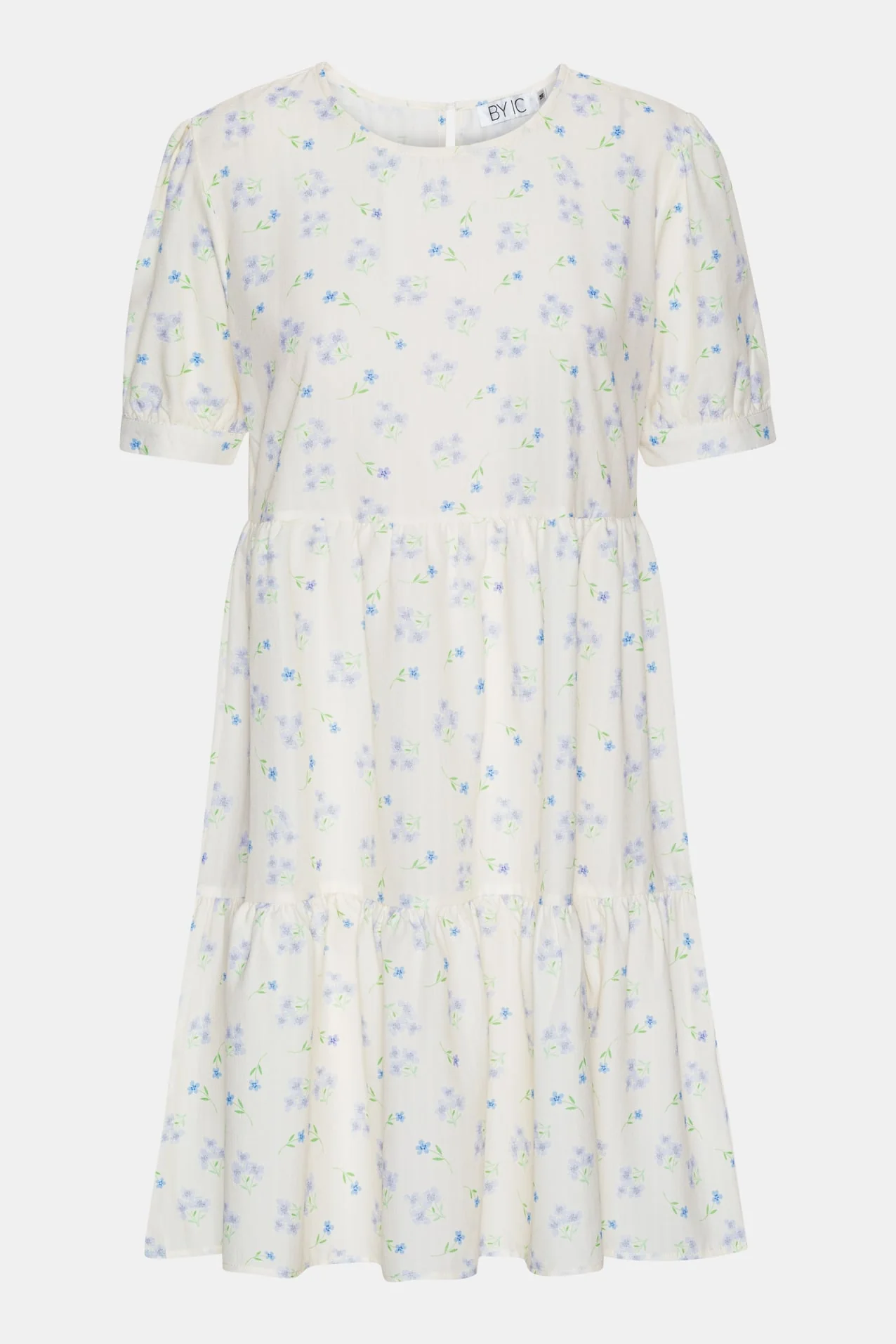VilmaIC Dress - Cream/Blue - Image 9