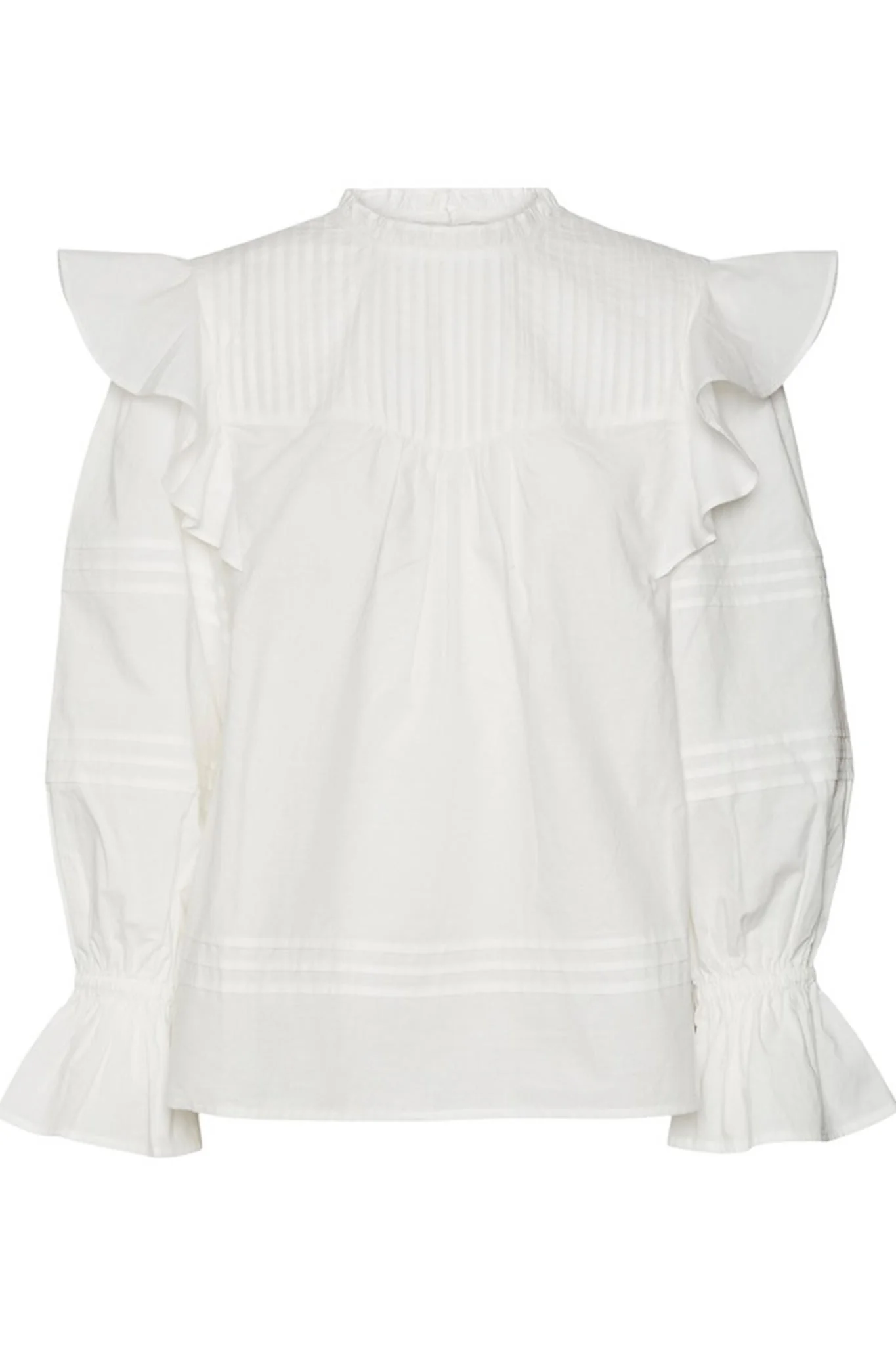 VMSussie LS Detail Top - Bright White - Image 4