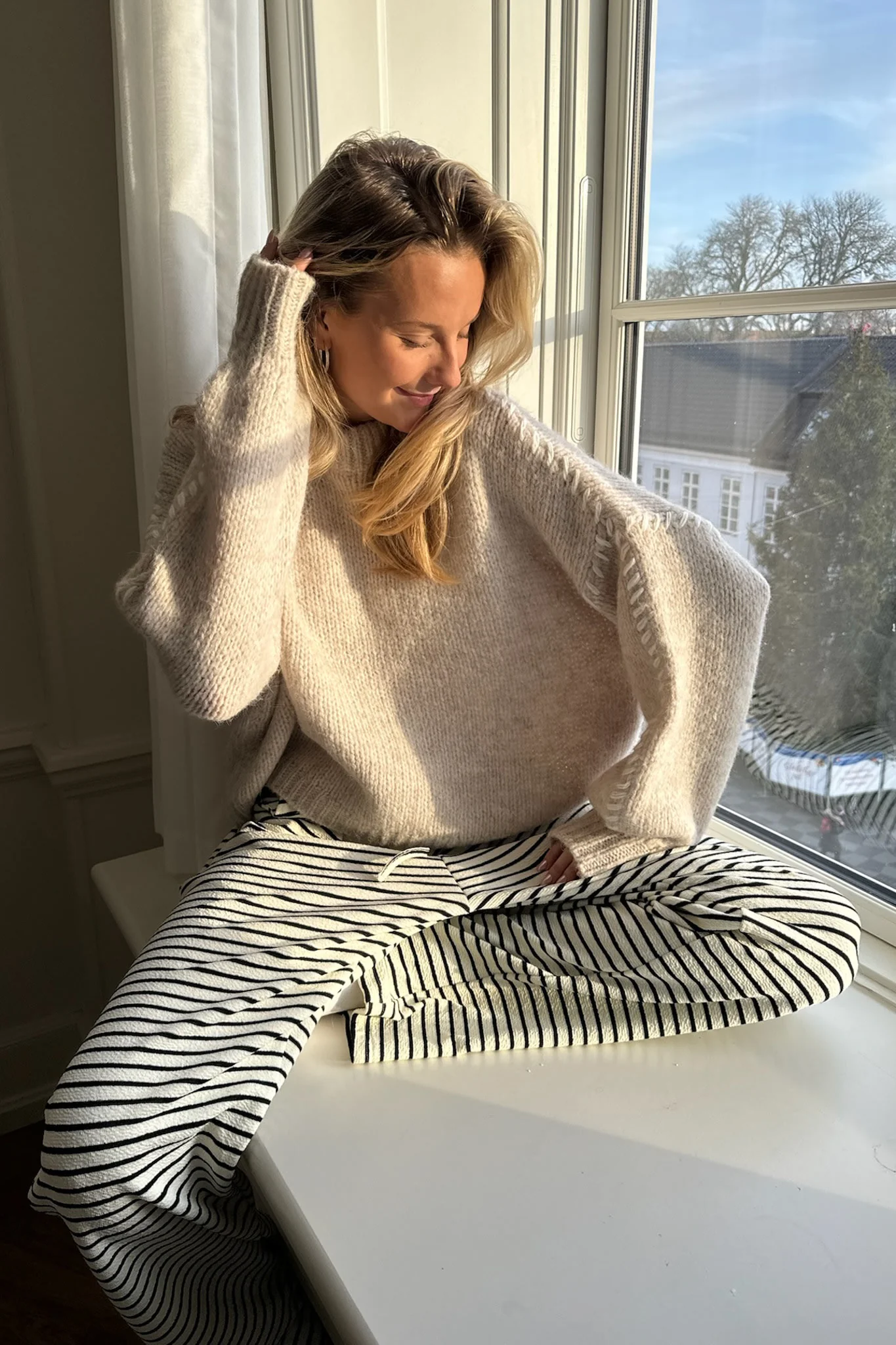 VMZen LS Oneck Pullover - Birch - Image 5