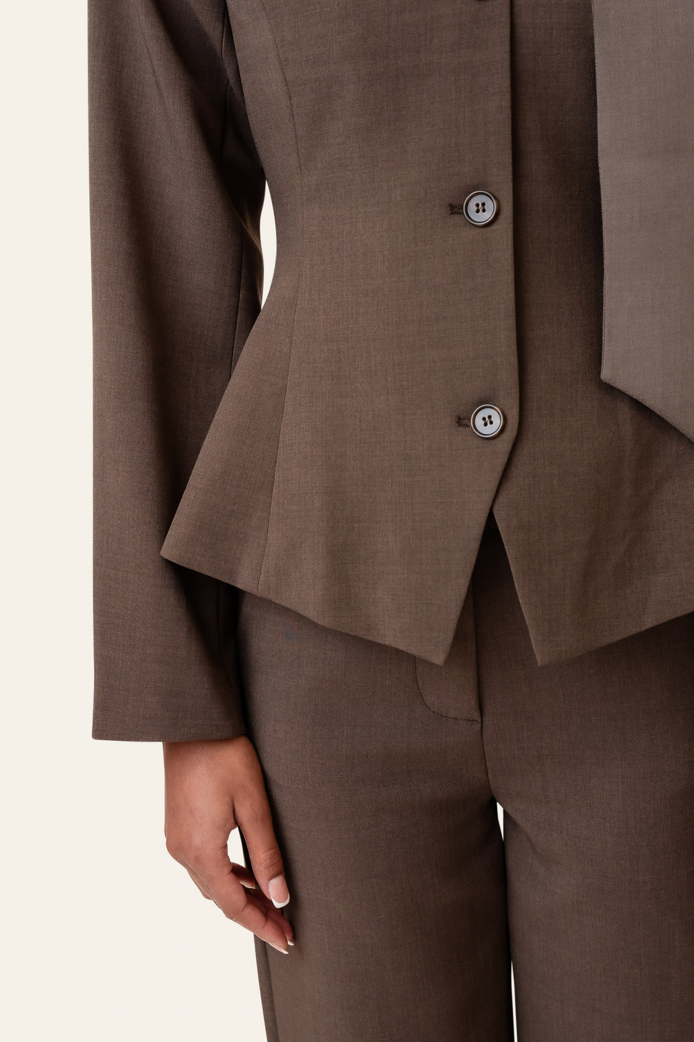 YaraIC Blazer - Dark Brown - Image 3