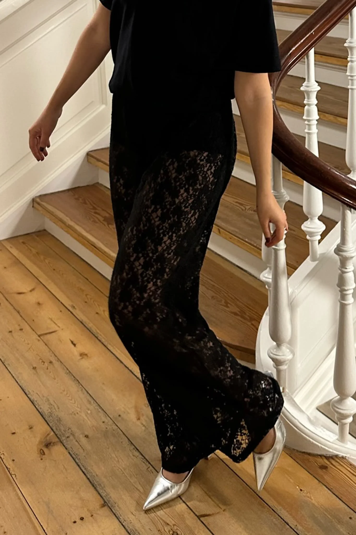 ZhannaIC Pants - Black Lace - Image 6