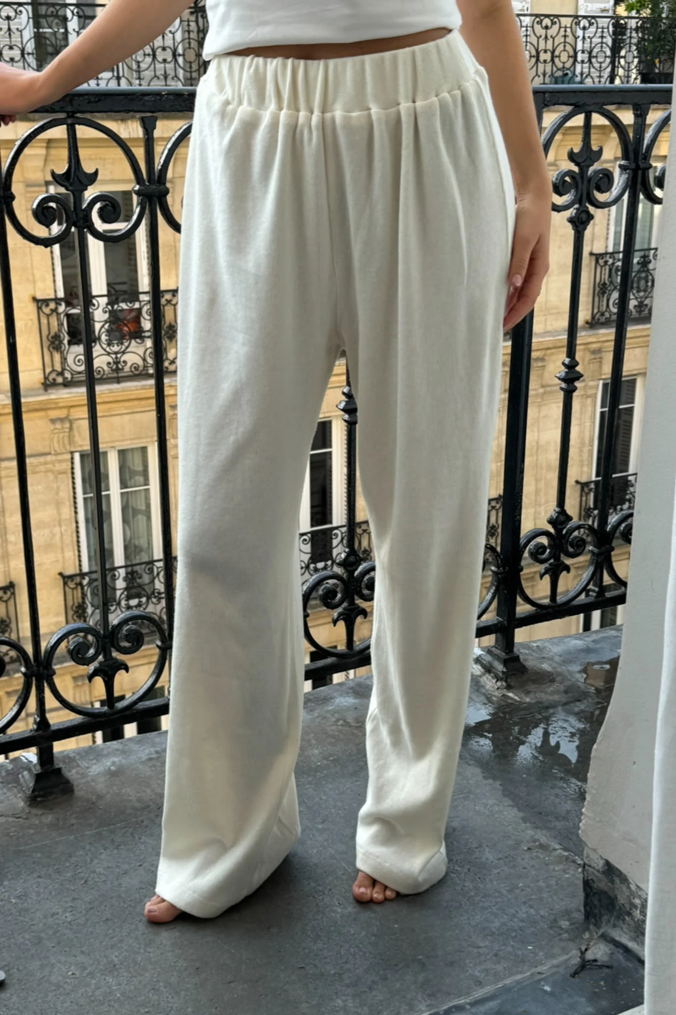 ZhannaIC Pants - Soft Off White