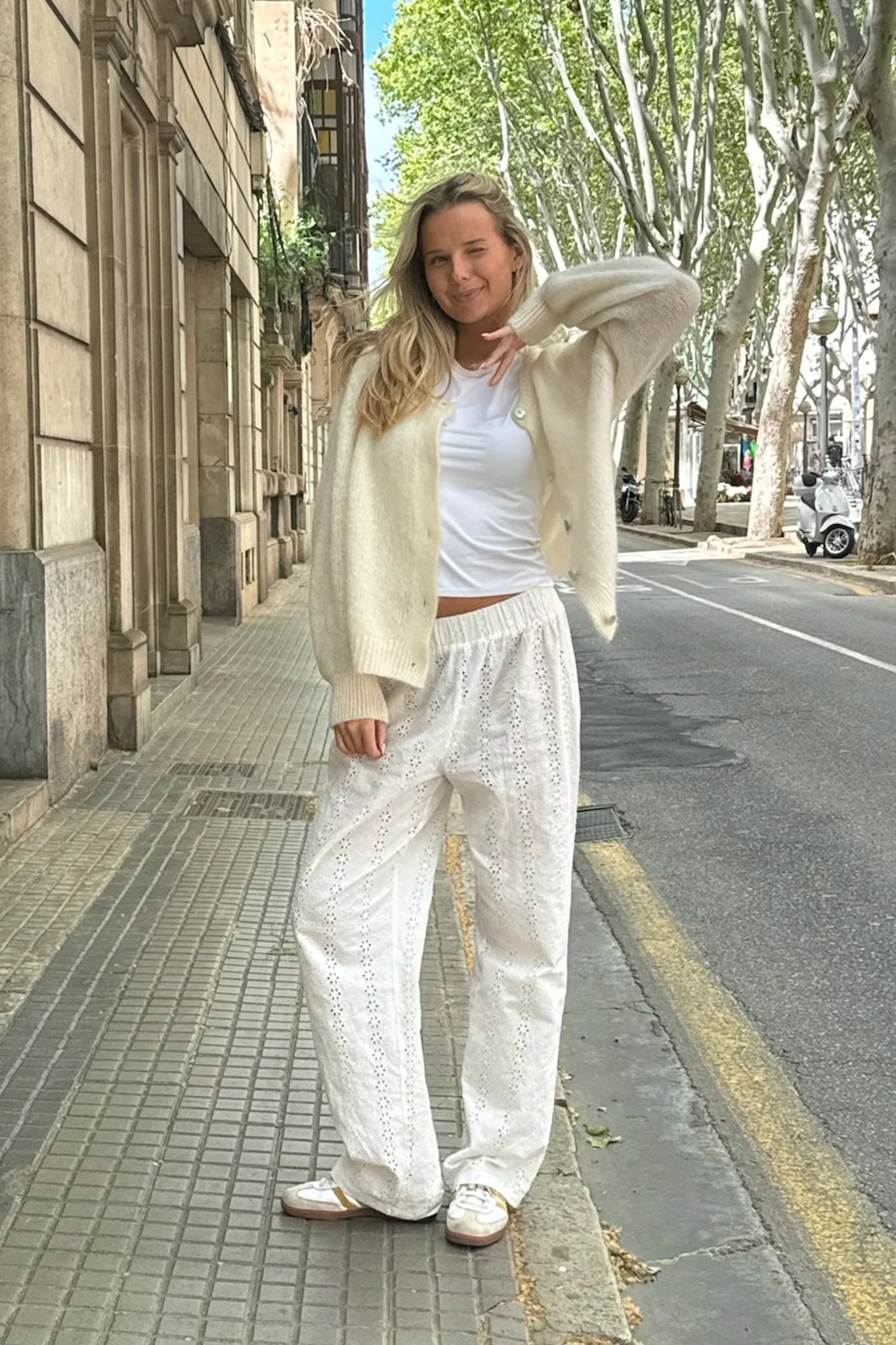 ZhannaIC Pants - White Embroidery - Image 10