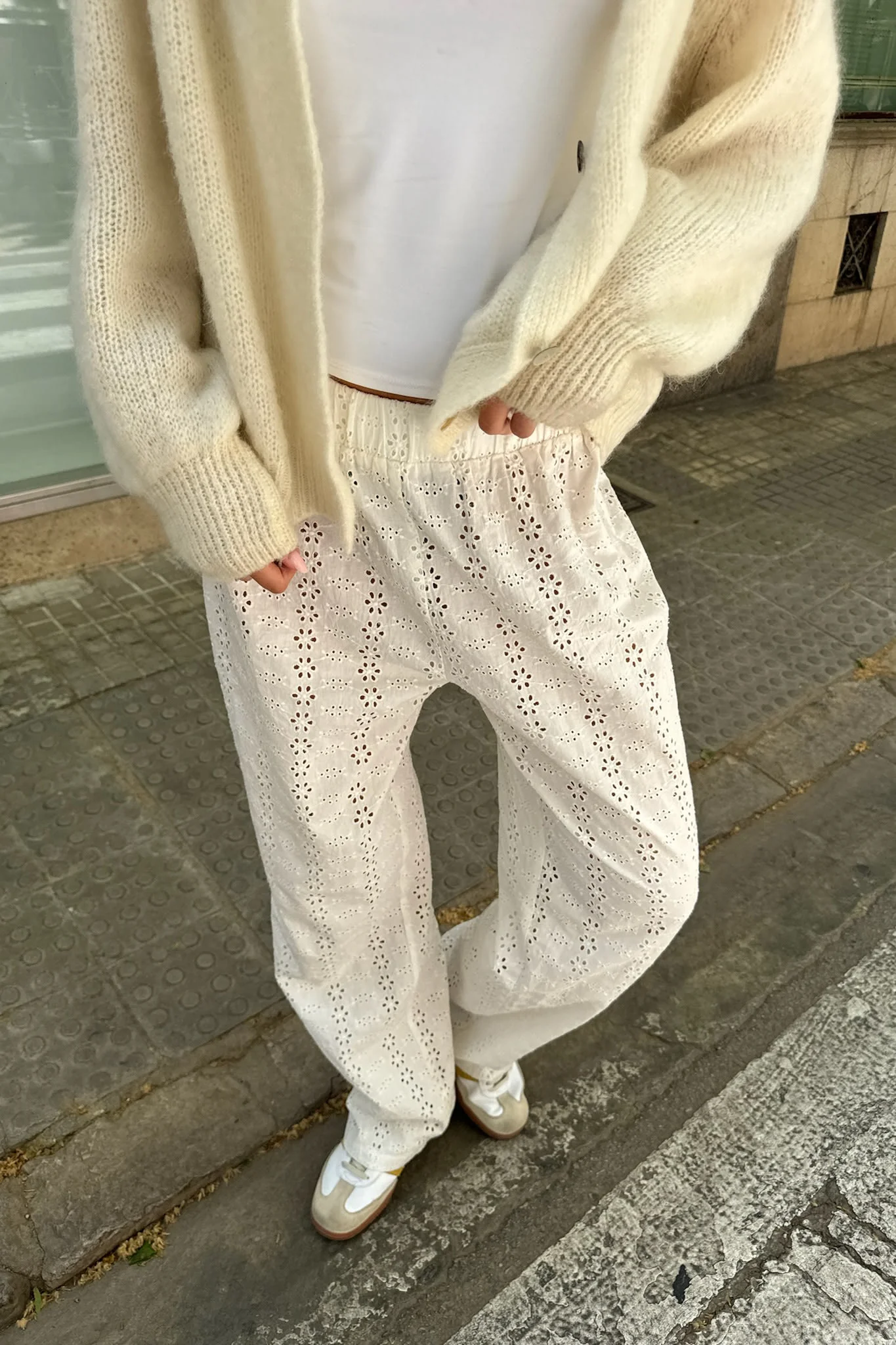 ZhannaIC Pants - White Embroidery - Image 8