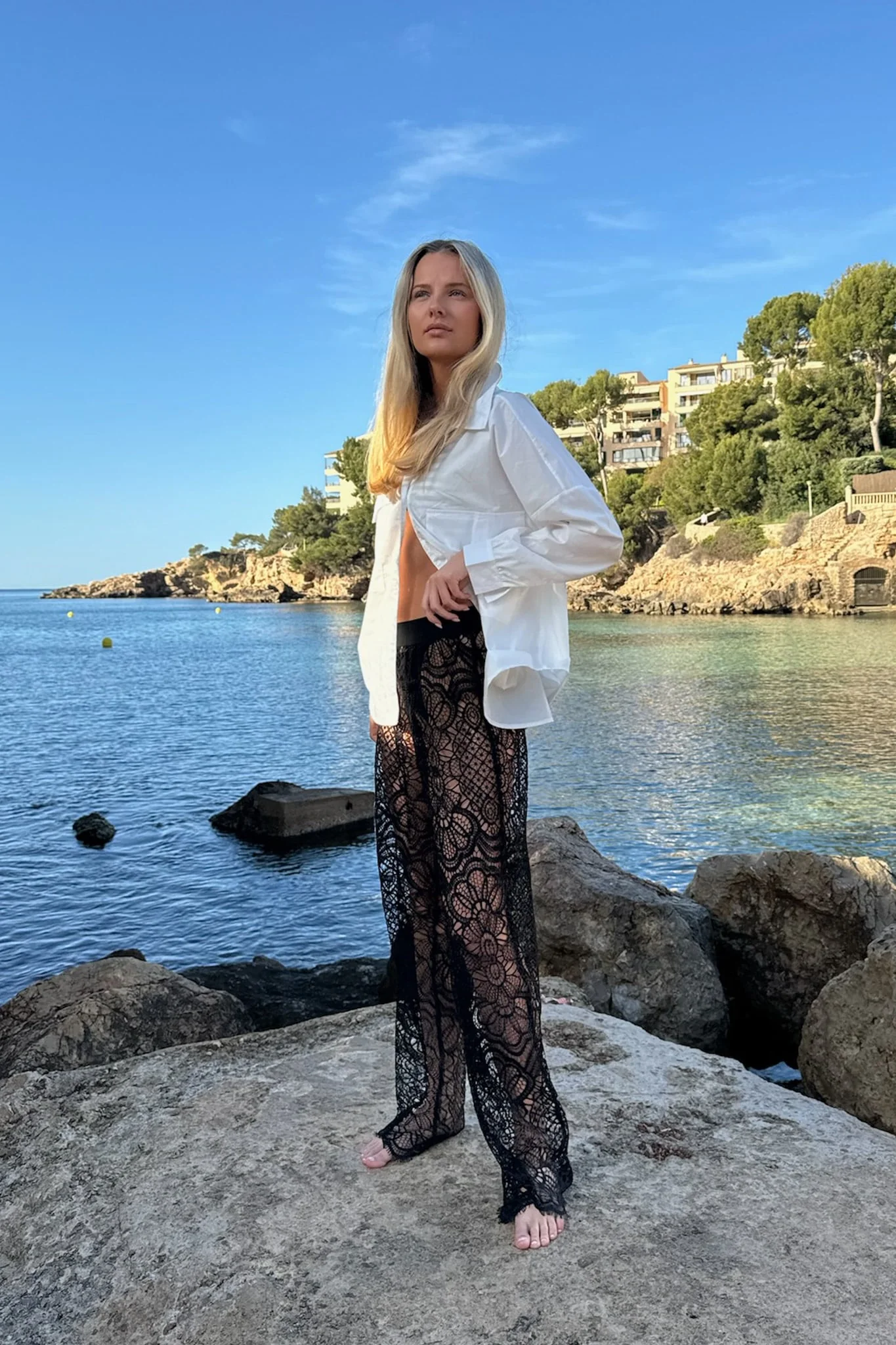ZhannaIC Pants - Black Heavy Lace - Image 6