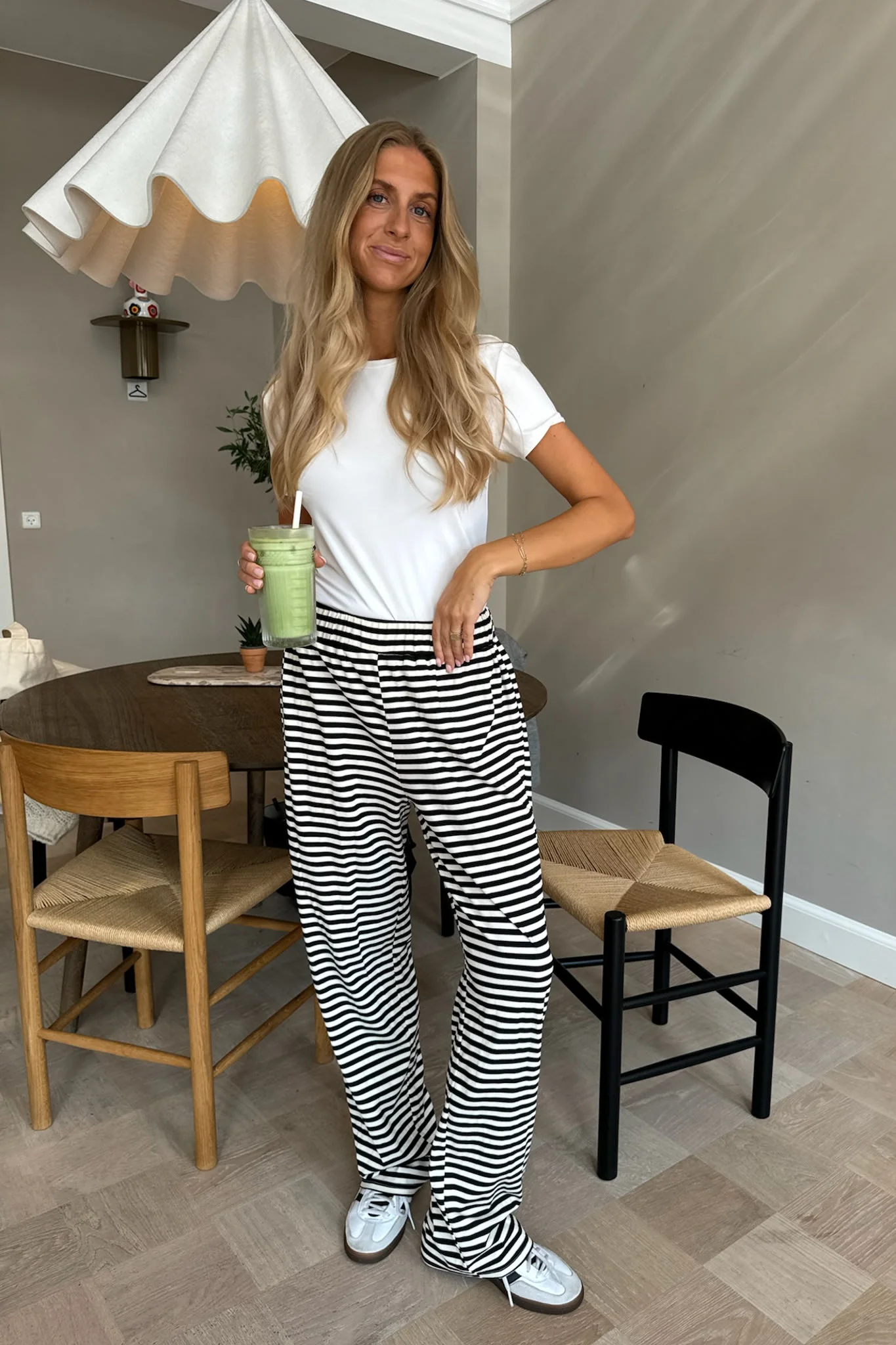 ZhannaIC Pants - Black Stripes