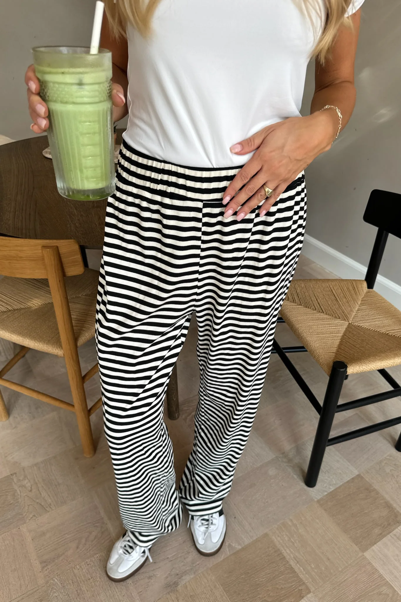 ZhannaIC Pants - Black Stripes - Image 2